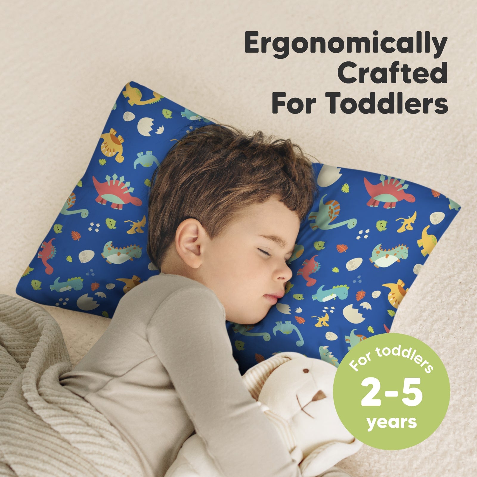 keababies-my-little-dreamy-kleinkind-kissen-33x46-cm-2er-pack-dinoworld-happy-di image 2