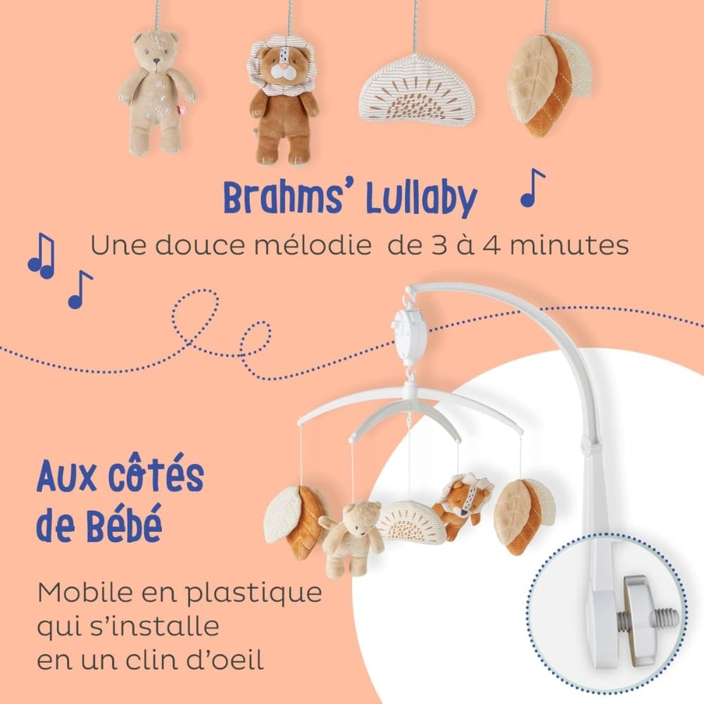 noukies-musik-mobile-holz-pastell-babou-kendi-f-r-wiege-und-gitterbett image 3