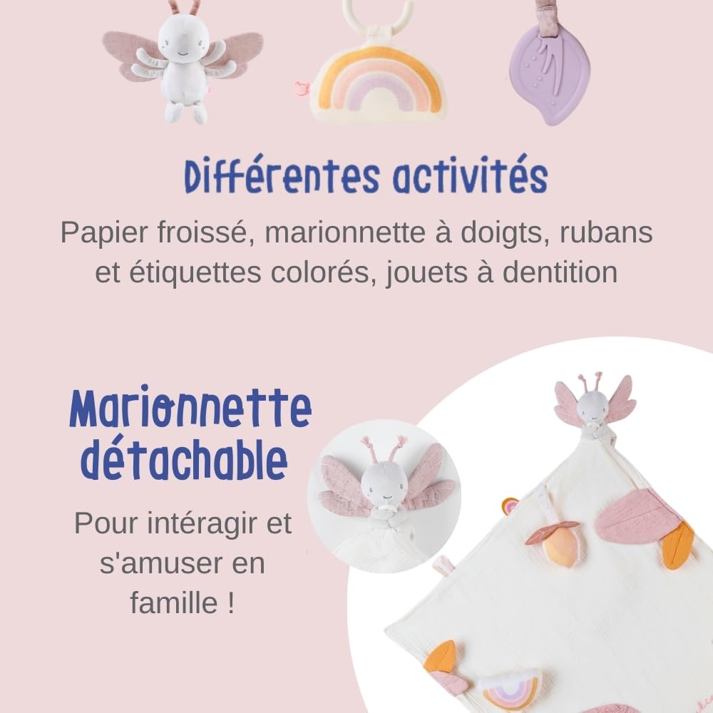 noukies-aktivit-tsdecke-popsie-gigi-louli-ecru image 3