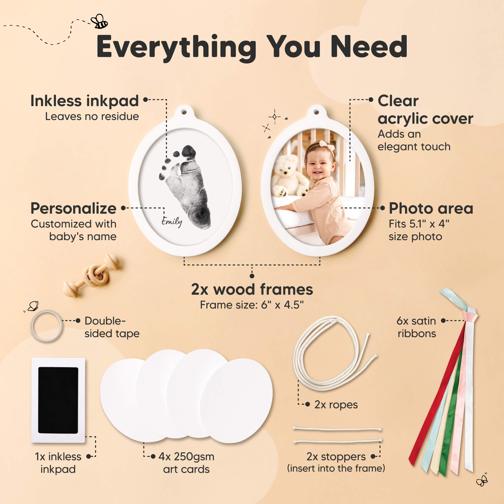 keababies-bitsy-baby-abdruck-und-foto-ornament-set-ohne-tinte image 2