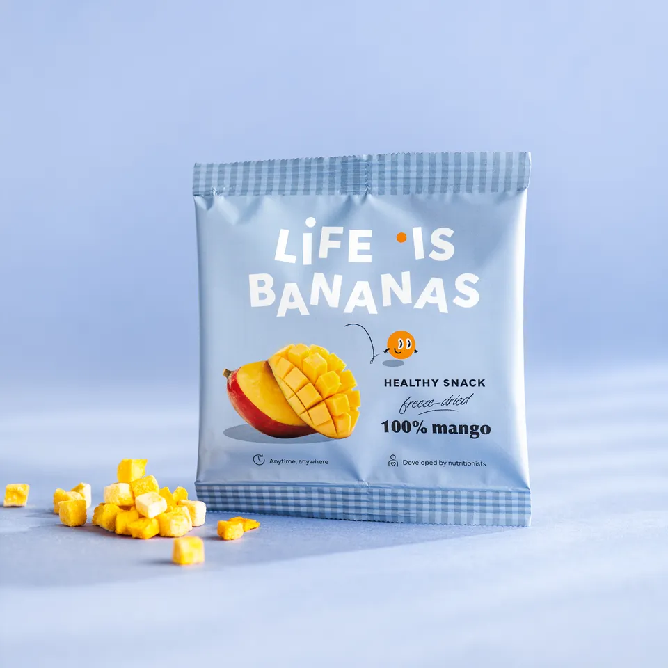 life-is-bananas-mango-snack-10g-einzelportion-fruchtsnack image 1