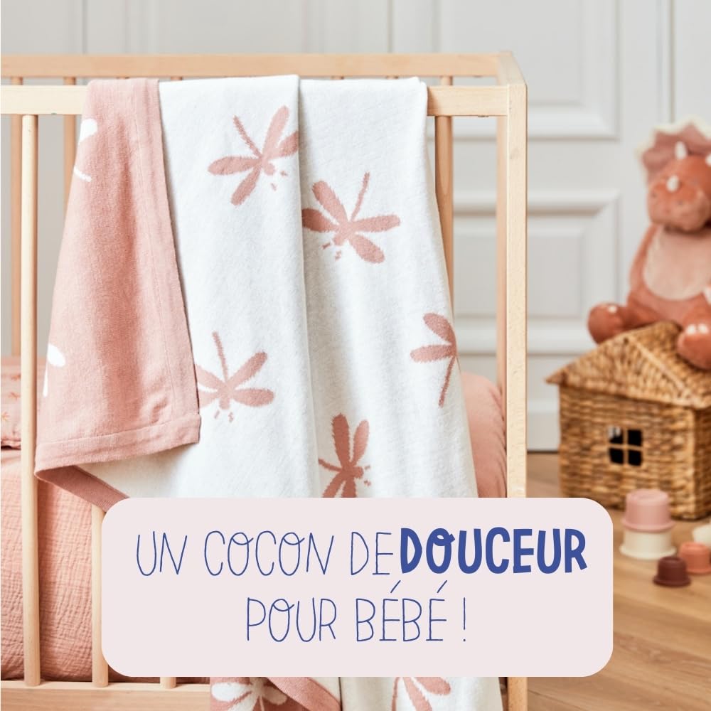 noukie-s-strickdecke-popsie-gigi-louli-libellen-ecru-puderrosa-75-x-100-cm image 4
