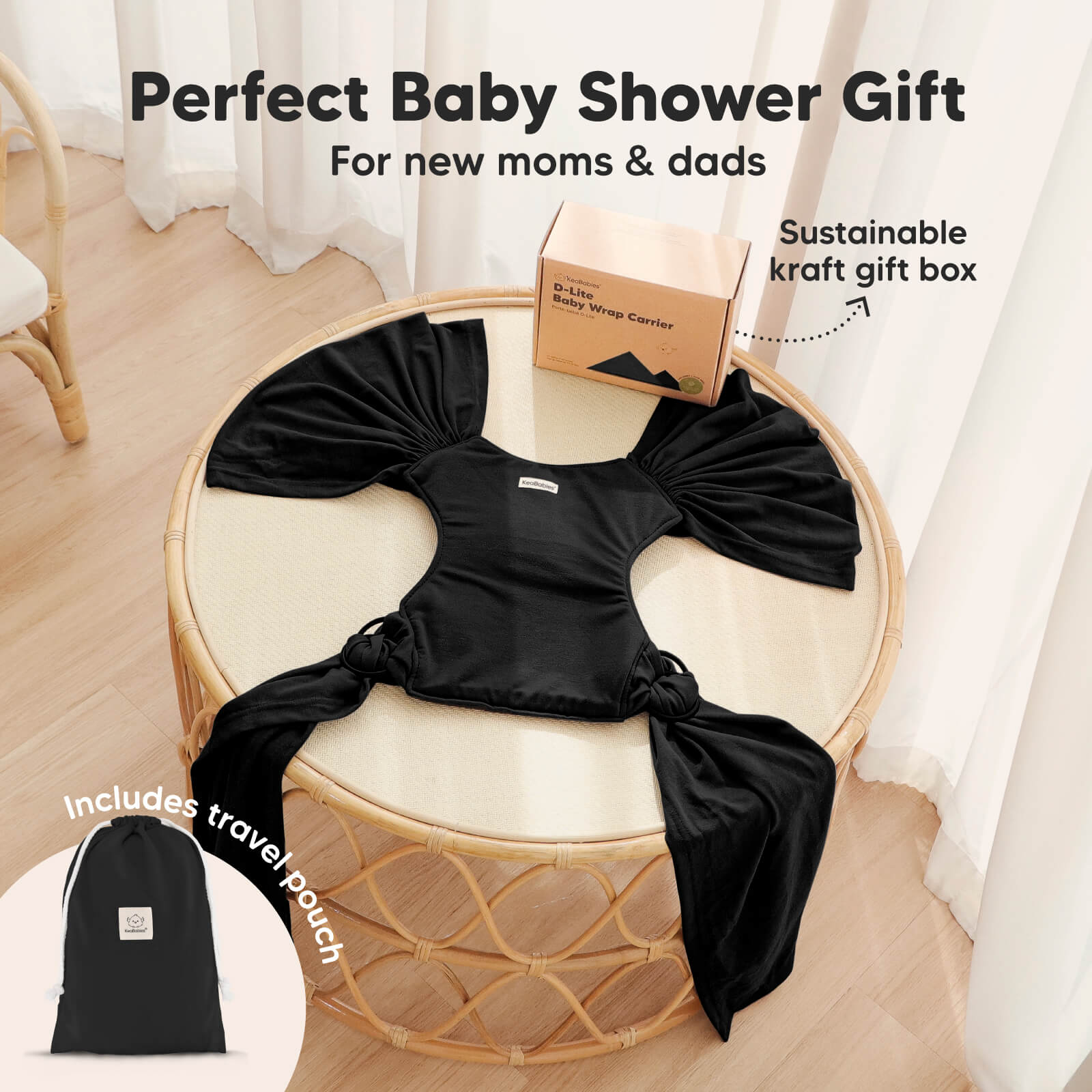 keababies-d-lite-wrap-babytrage-tragetuch-mit-ringen-7-44-lbs-schwarz image 8