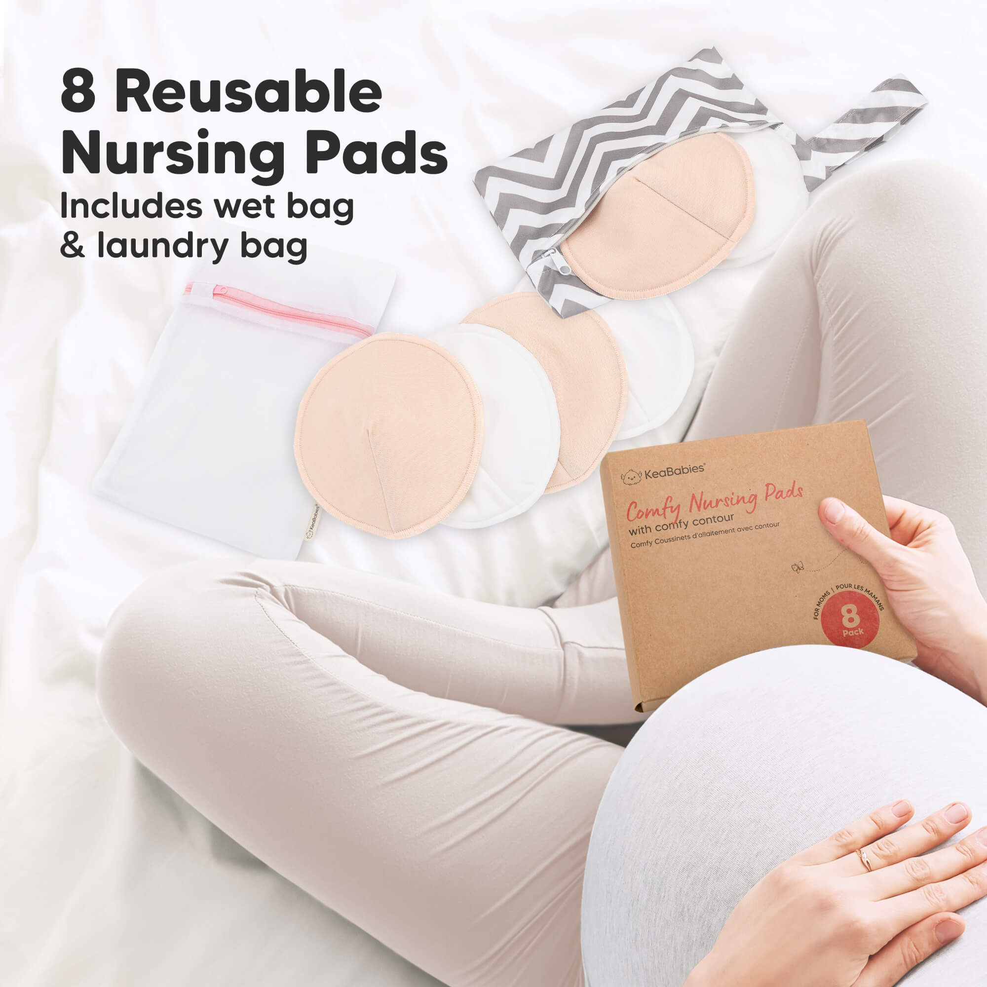 keababies-comfy-8-pack-stilleinlagen-bare-beige-aus-bambus image 6