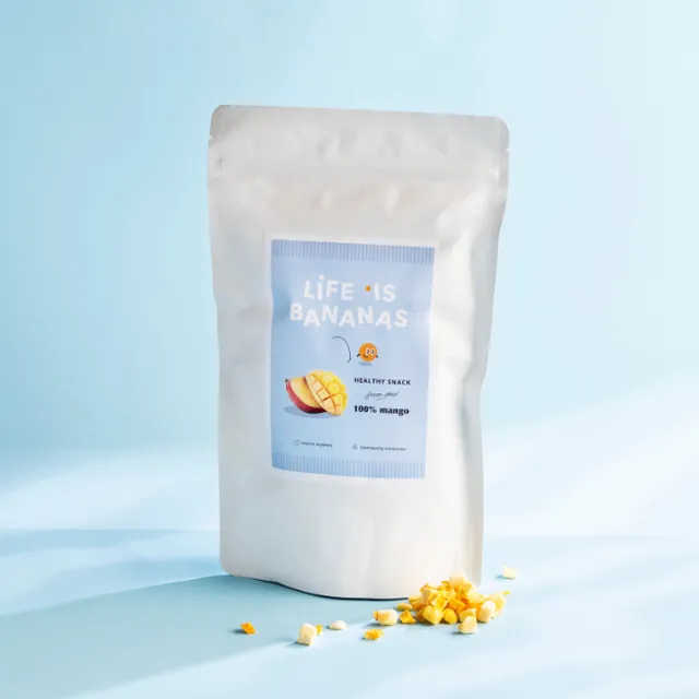 life-is-bananas-mango-snack-100g-fruchtsnack image 1