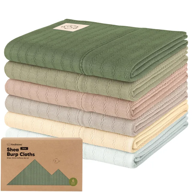 keababies-6-pack-shea-stria-spuckt-cher-51x30-cm-bio-baumwolle image 1