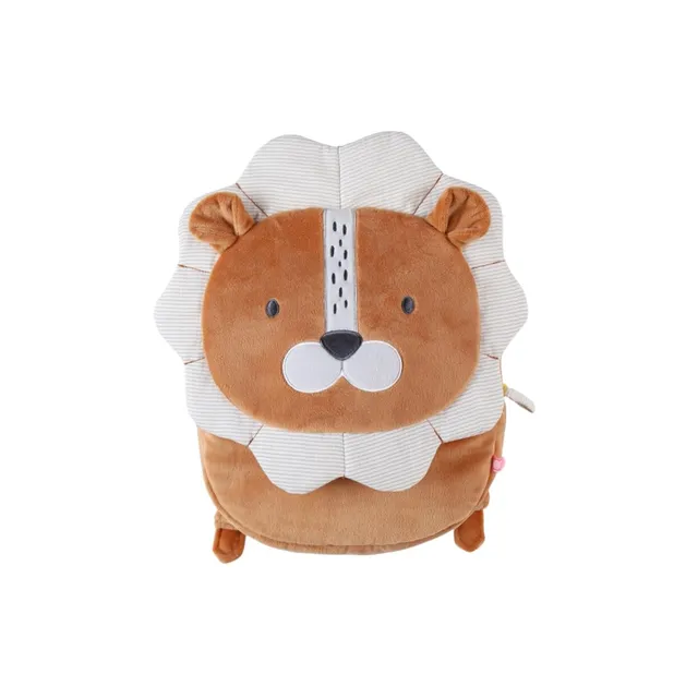 noukies-babou-kendi-rucksack-veloudoux-babou-der-l-we-ab-10-monaten-mit-verstell image 1