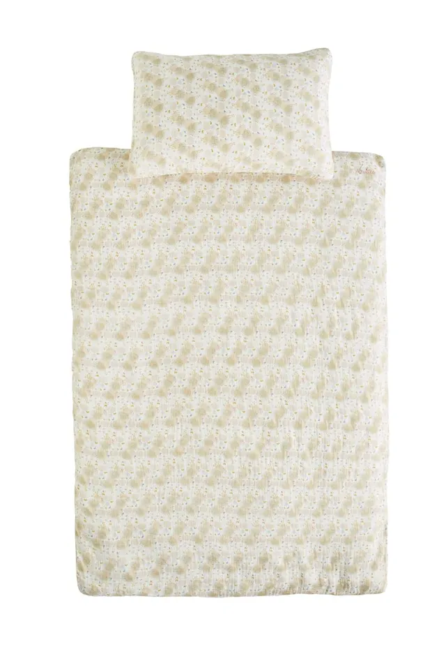 noukies-lina-joy-bettbezug-bio-100-x-140-cm-rosa-sand image 1