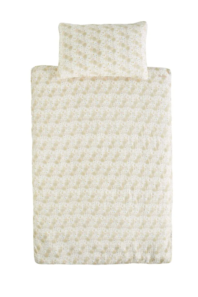 noukies-lina-joy-bettbezug-bio-100-x-140-cm-rosa-sand image 1
