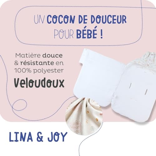 noukie-s-lina-joy-babyschlafsack-veloudoux-rosa-0-6-monate image 7