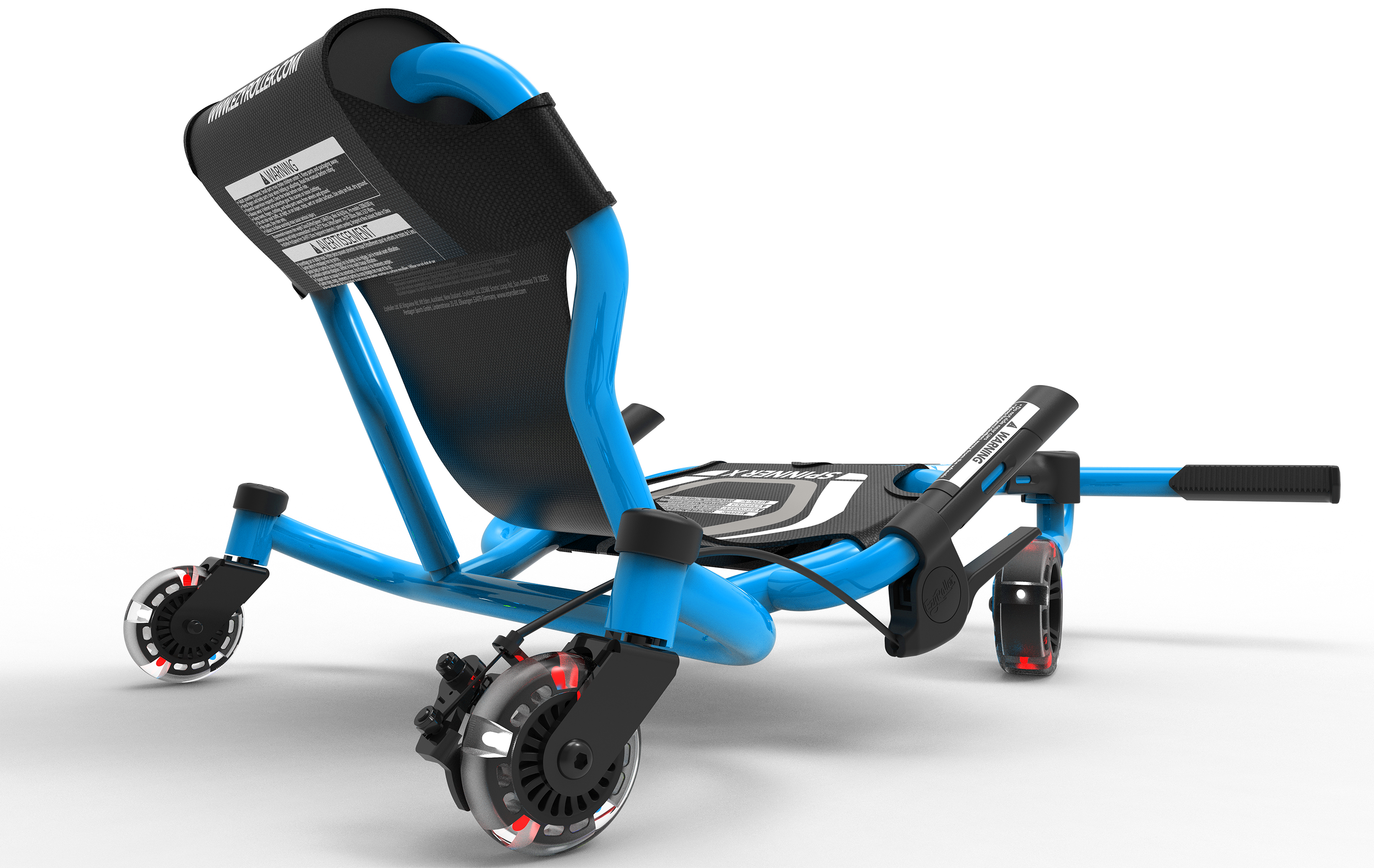 ezyroller-spinner-aqua-blau-mit-led-r-dern image 2