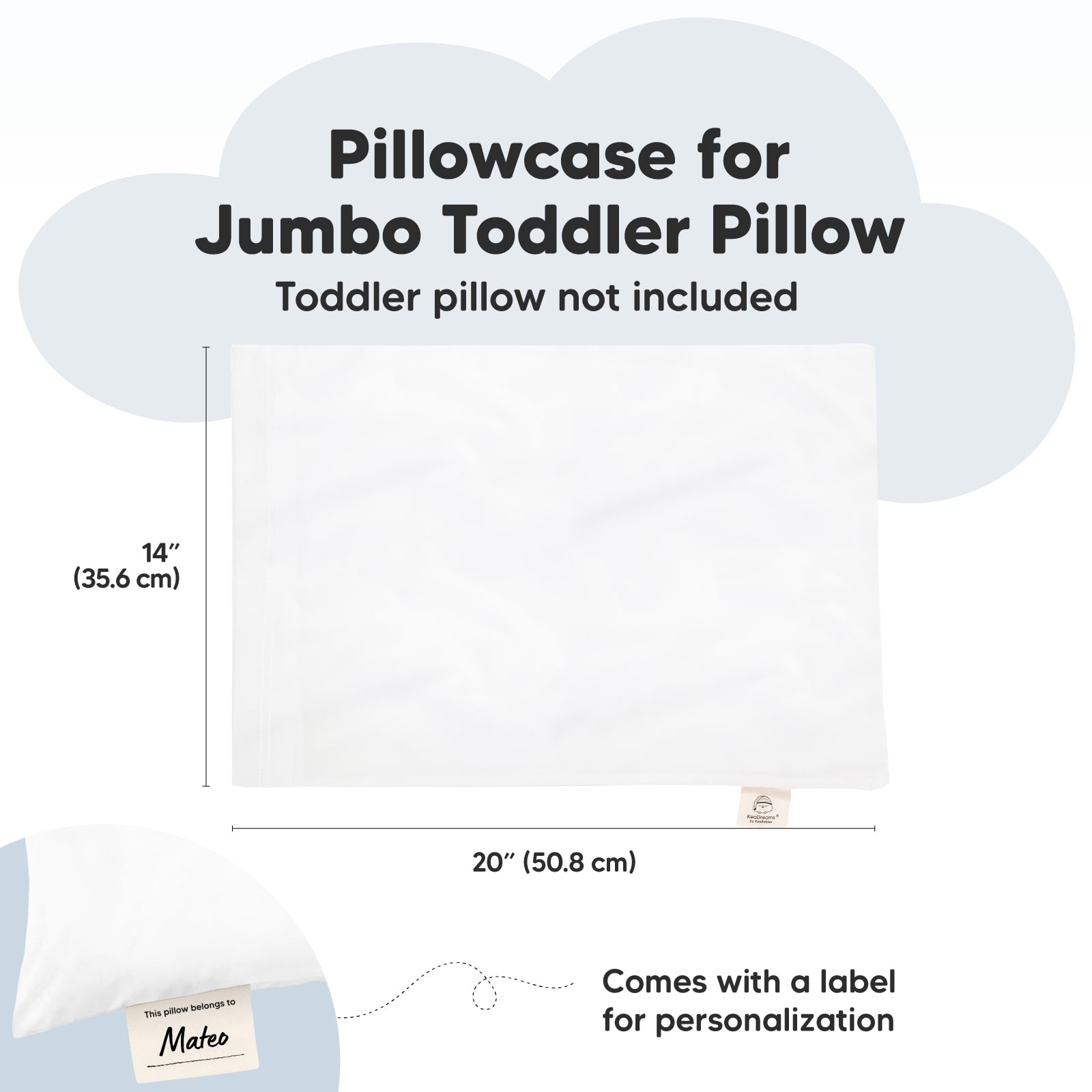 keababies-jumbo-kleinkind-kissenbezug-14x20-unicorn-dream image 2