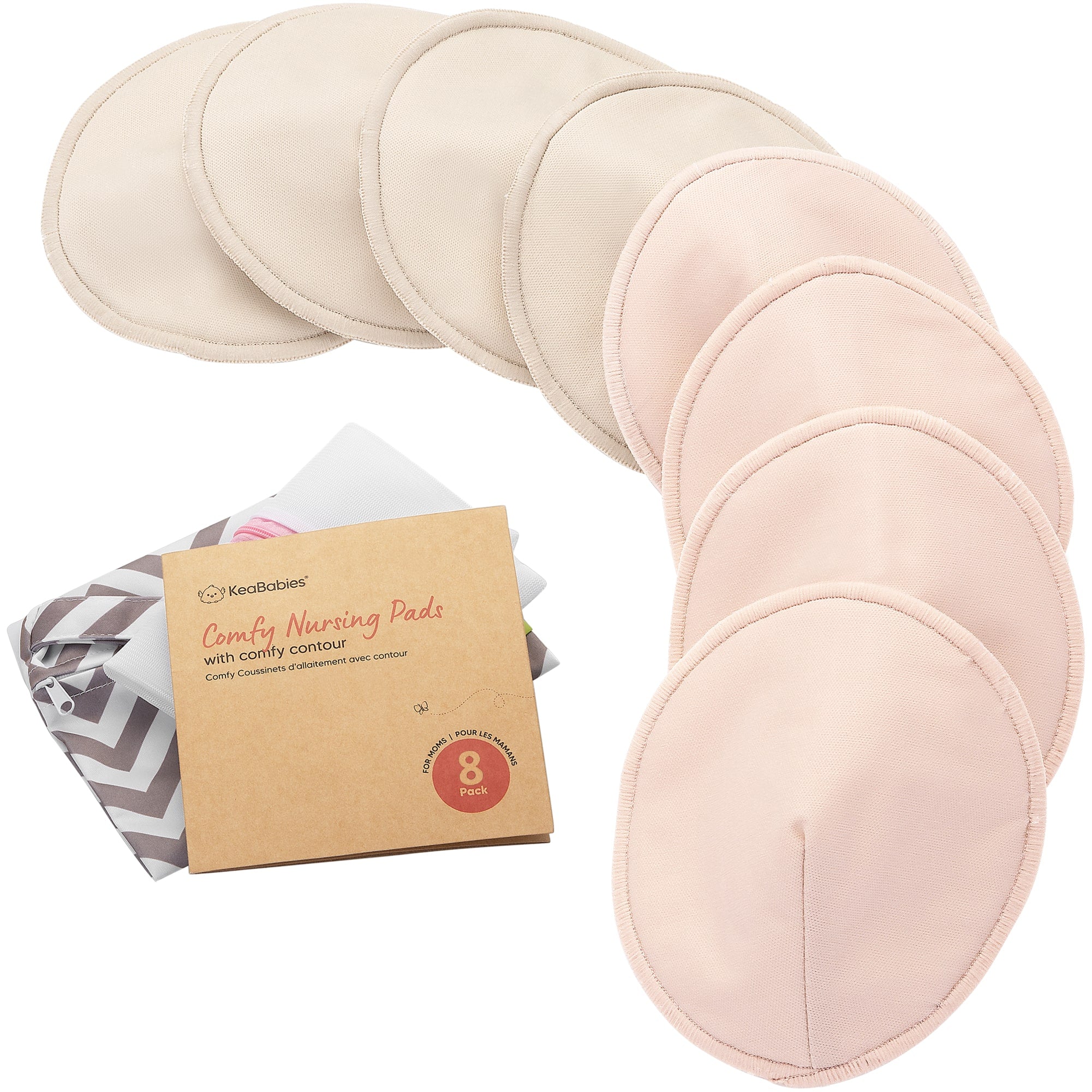 keababies-comfy-stilleinlagen-bio-bambus-neutrals-8er-pack image 1