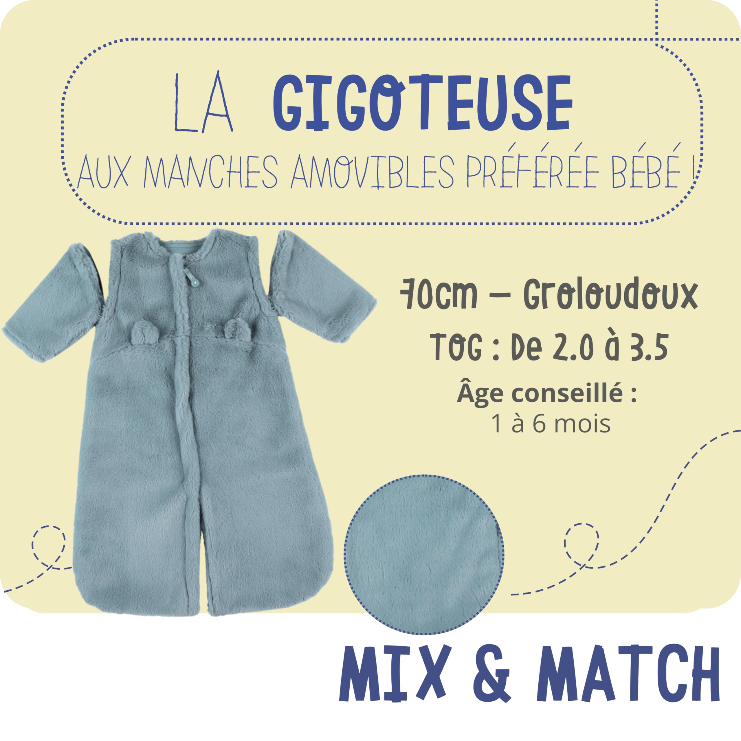 noukies-mix-match-schlafsack-groloudoux-winter-tog-2-3-5-50-70-100-cm image 2