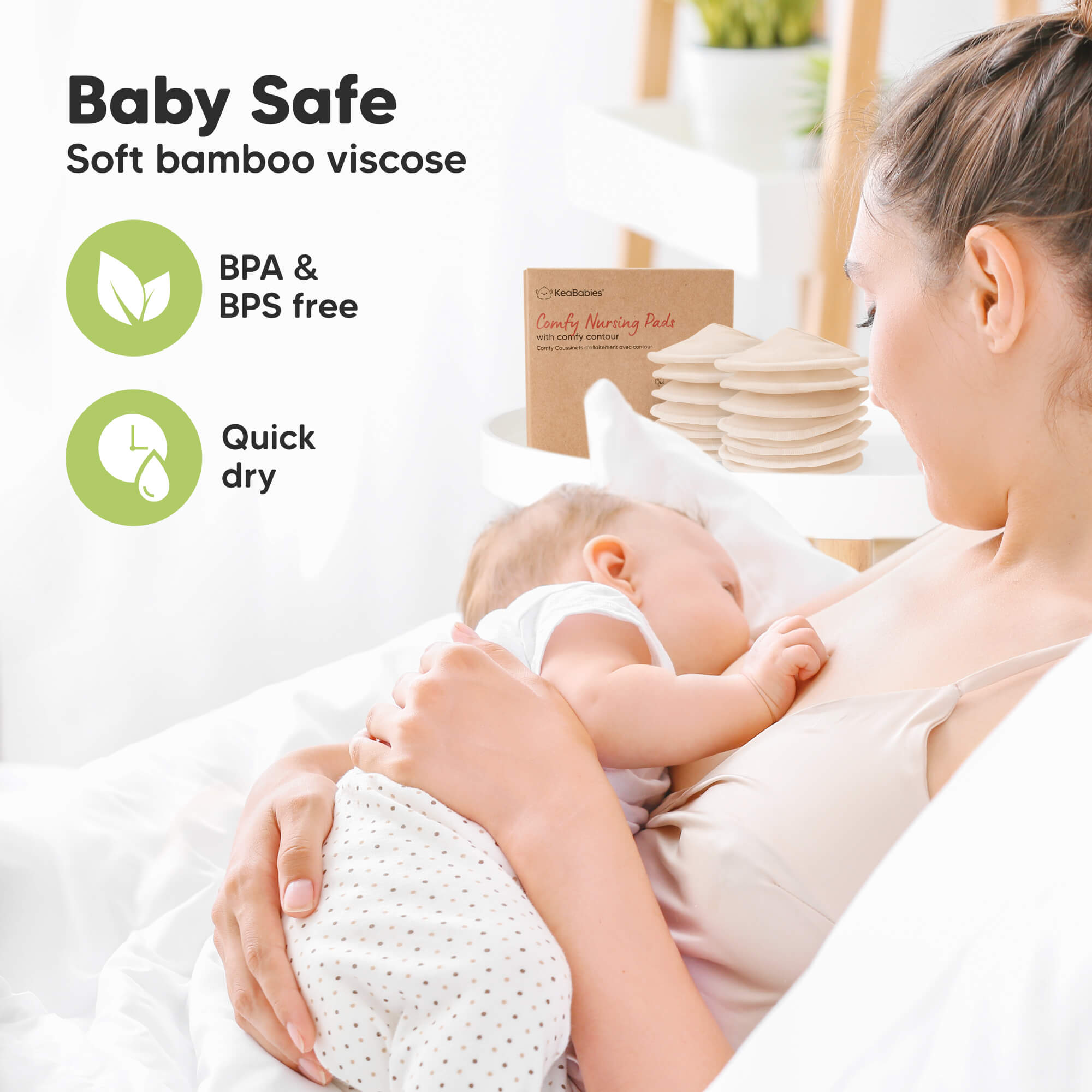 keababies-comfy-stilleinlagen-bambus-14er-pack-beige image 5