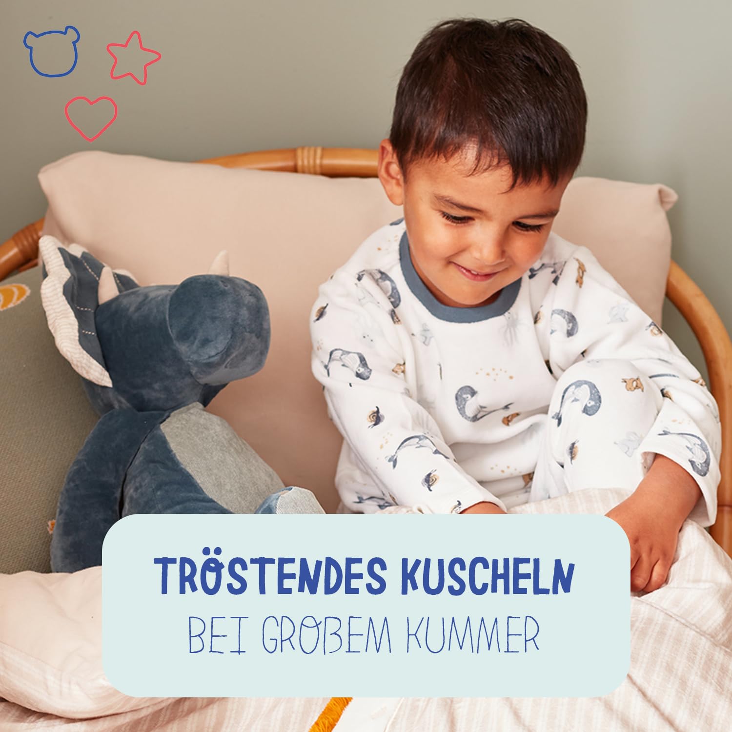 noukie-s-ops-schmusetuch-25-cm-aus-bio-baumwolle image 4