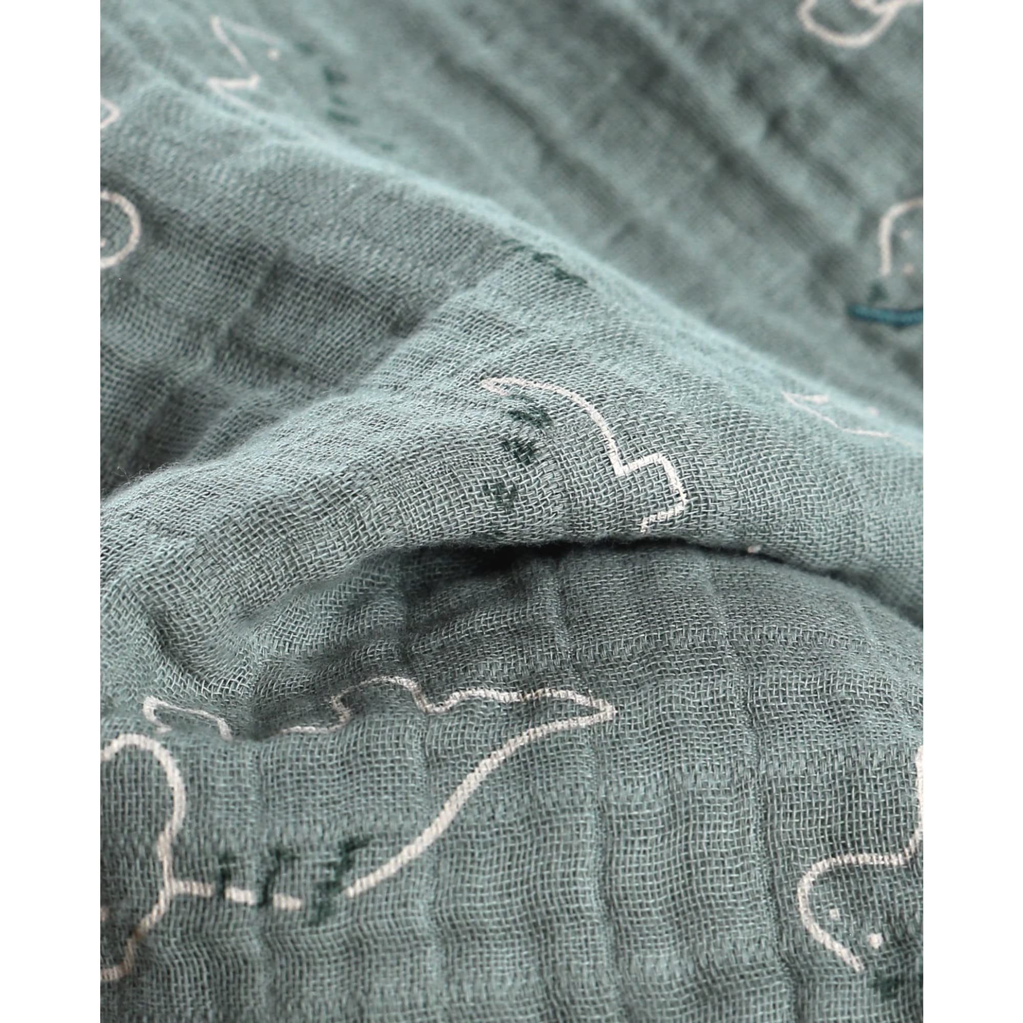 noukies-mix-match-bettbezug-100-x-140-cm-blau-dinosaurier-mit-kissenbezug image 3