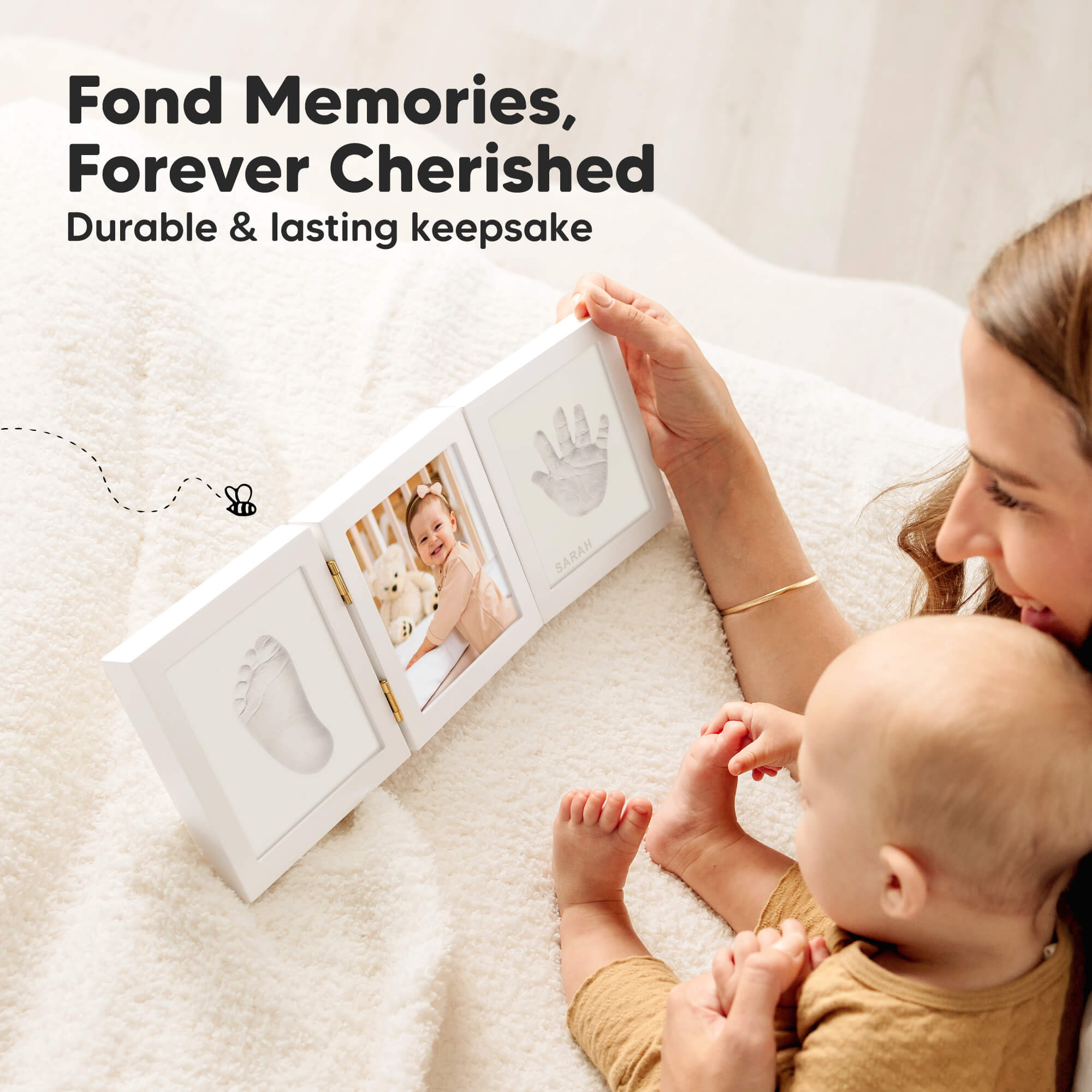 keababies-fond-hand-und-fu-abdruck-erinnerungsrahmen-baby image 7