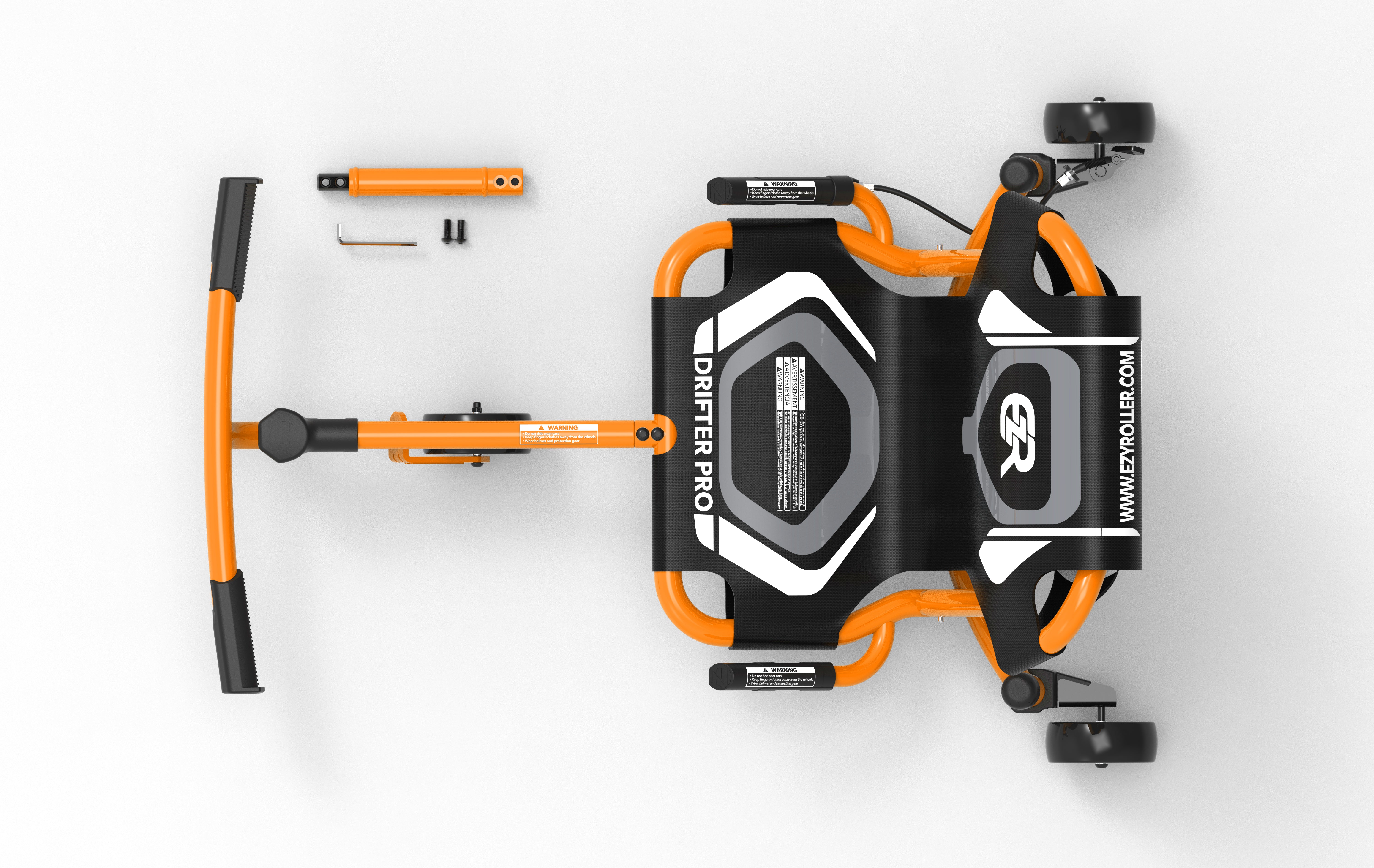ezyroller-drifter-pro-x-gomango-orange-drift-dreirad image 6