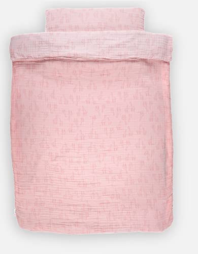 noukies-tiga-stegi-ops-bettbezug-100-x-140-cm-rosa-giraffe-mit-kissenbezug image 6