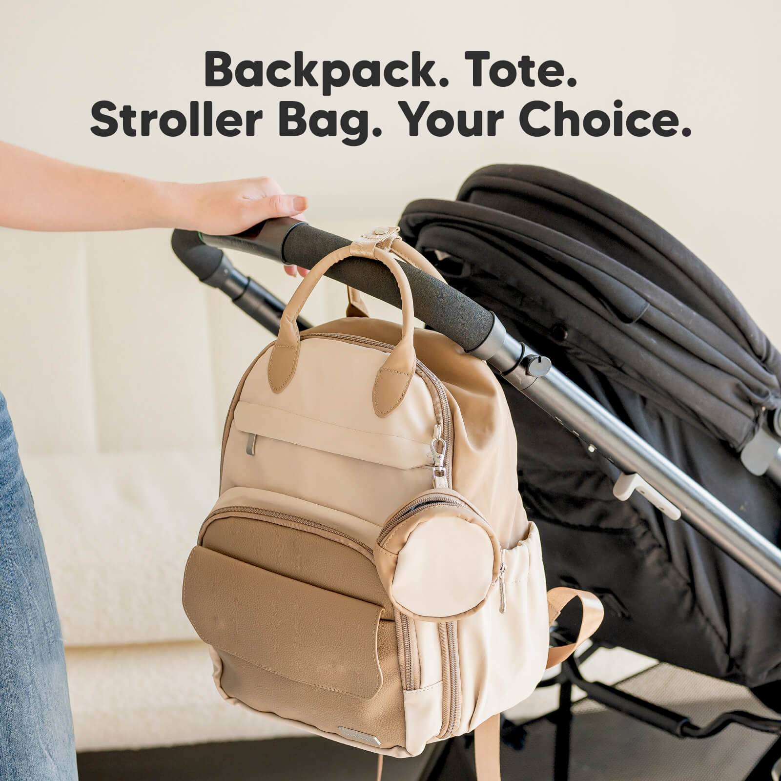 keababies-play-wickelrucksack-11l-18l-aus-pu-leder-mit-wickelunterlage image 7