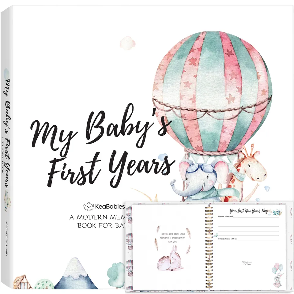 keababies-craft-baby-erinnerungsbuch-erste-jahre-90-seiten-wei image 1