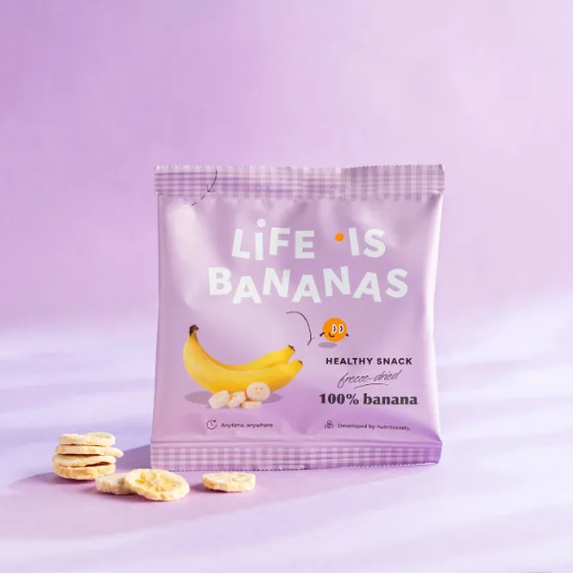 life-is-bananas-banana-snack-10-g-gefriergetrockneter-frucht-snack image 1