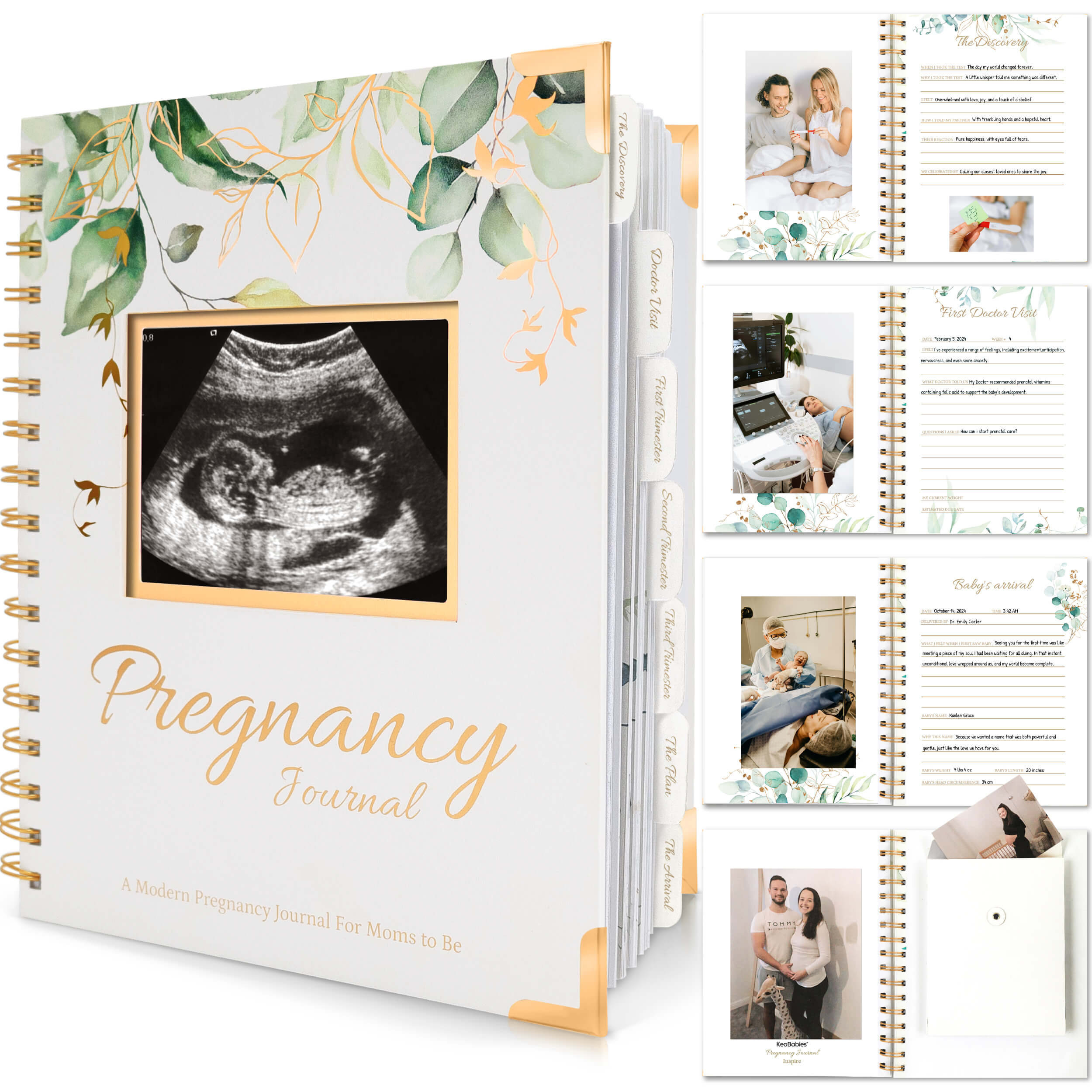 keababies-inspire-schwangerschaftstagebuch-pregnancy-journal image 1
