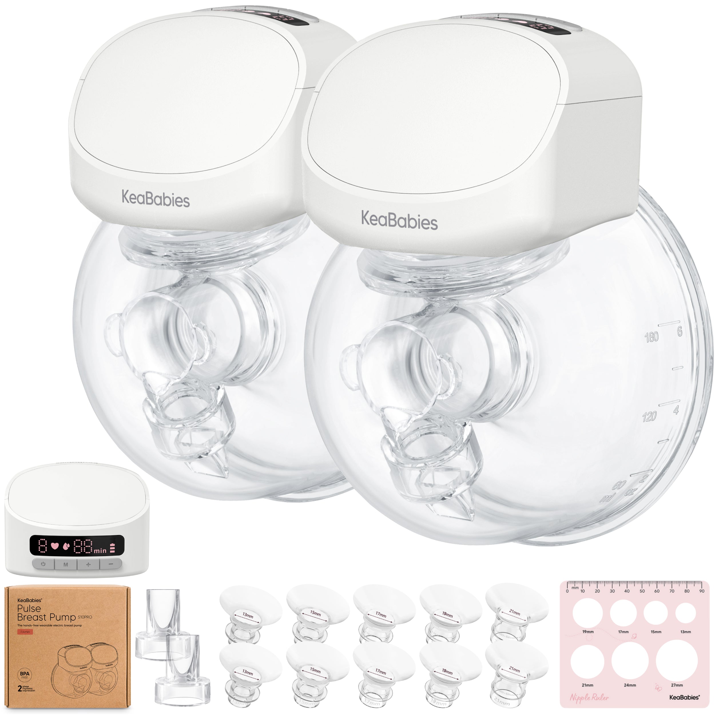 keababies-wearable-leise-milchpumpe-mit-zubeh-r-postpartum-g-rtel image 1