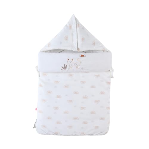 noukies-babyschlafsack-babou-veloudoux-ecru-0-6-monate-f-r-autositz image 6