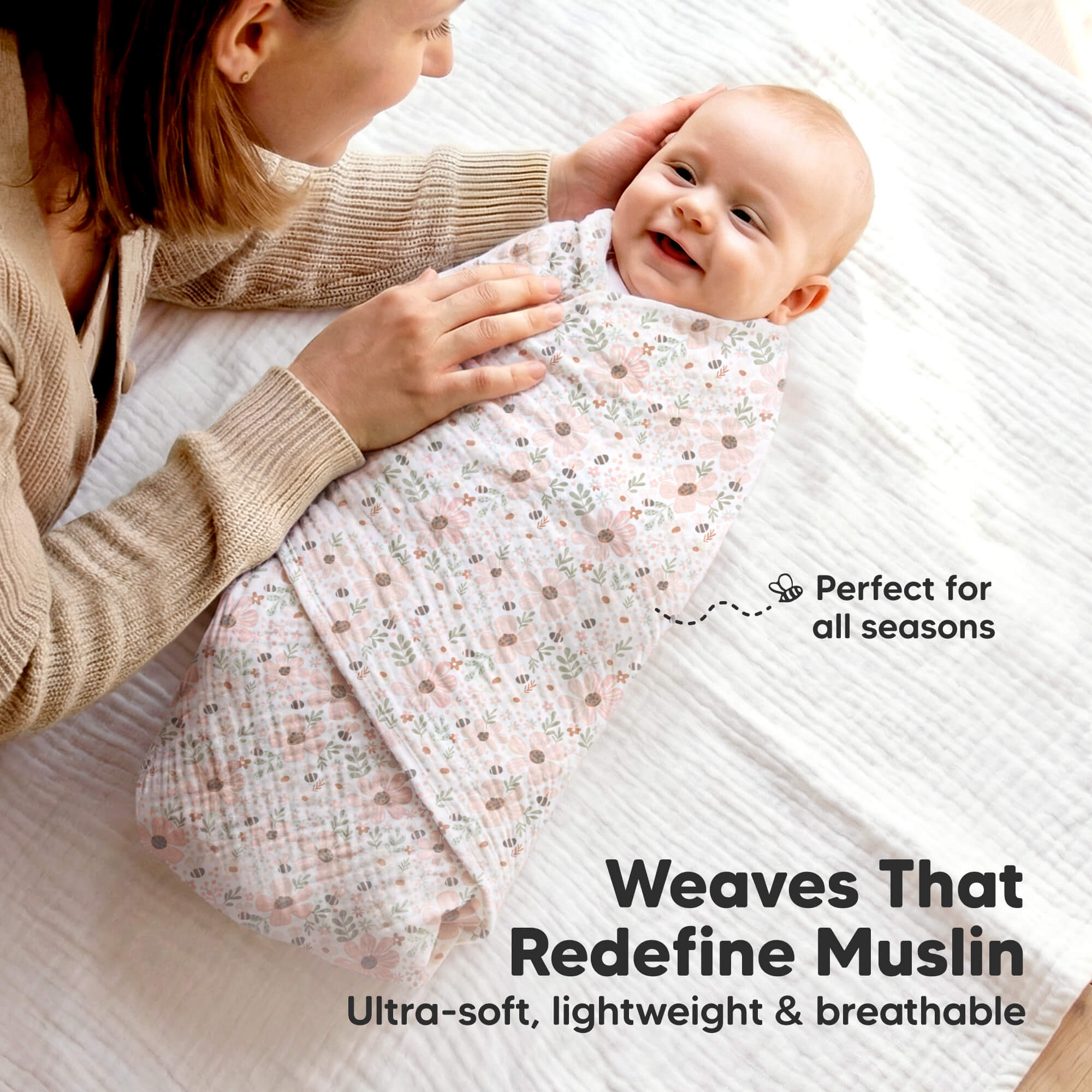 keababies-lyra-musselin-swaddle-t-cher-3er-pack image 3