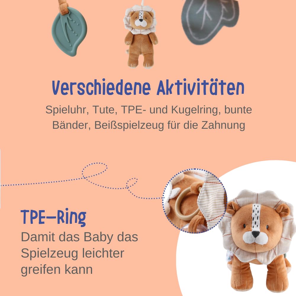 noukies-aktivit-tspl-schtier-babou-40-cm-veloudoux-kamelbraun image 3