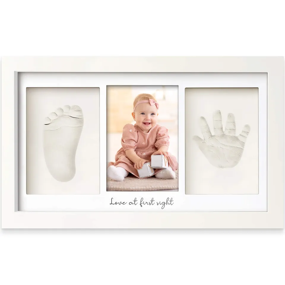 keababies-baby-hand-und-fu-abdruck-erinnerungsrahmen-duo-set image 1