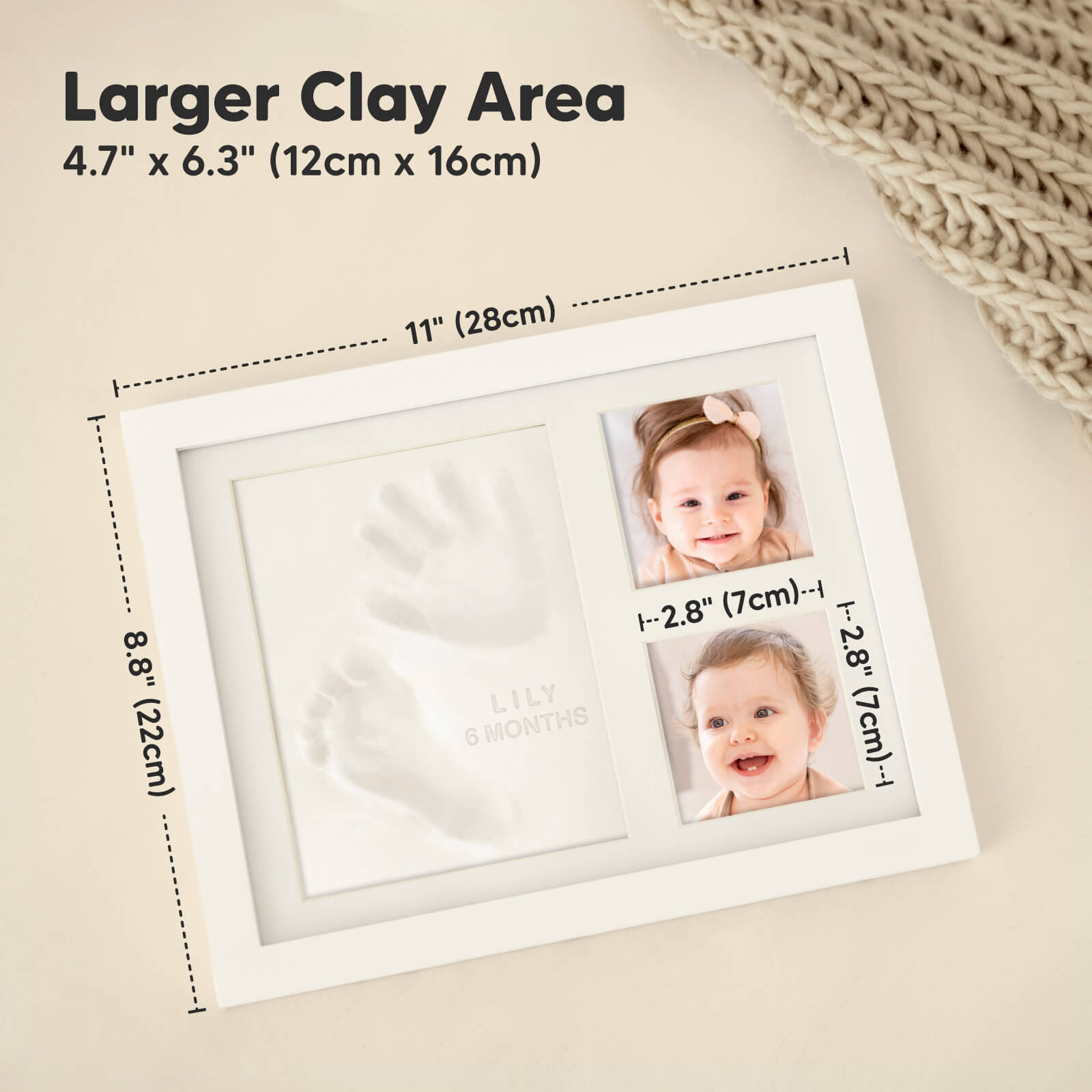 keababies-solo-baby-hand-fu-abdruck-rahmen-mit-ton image 4