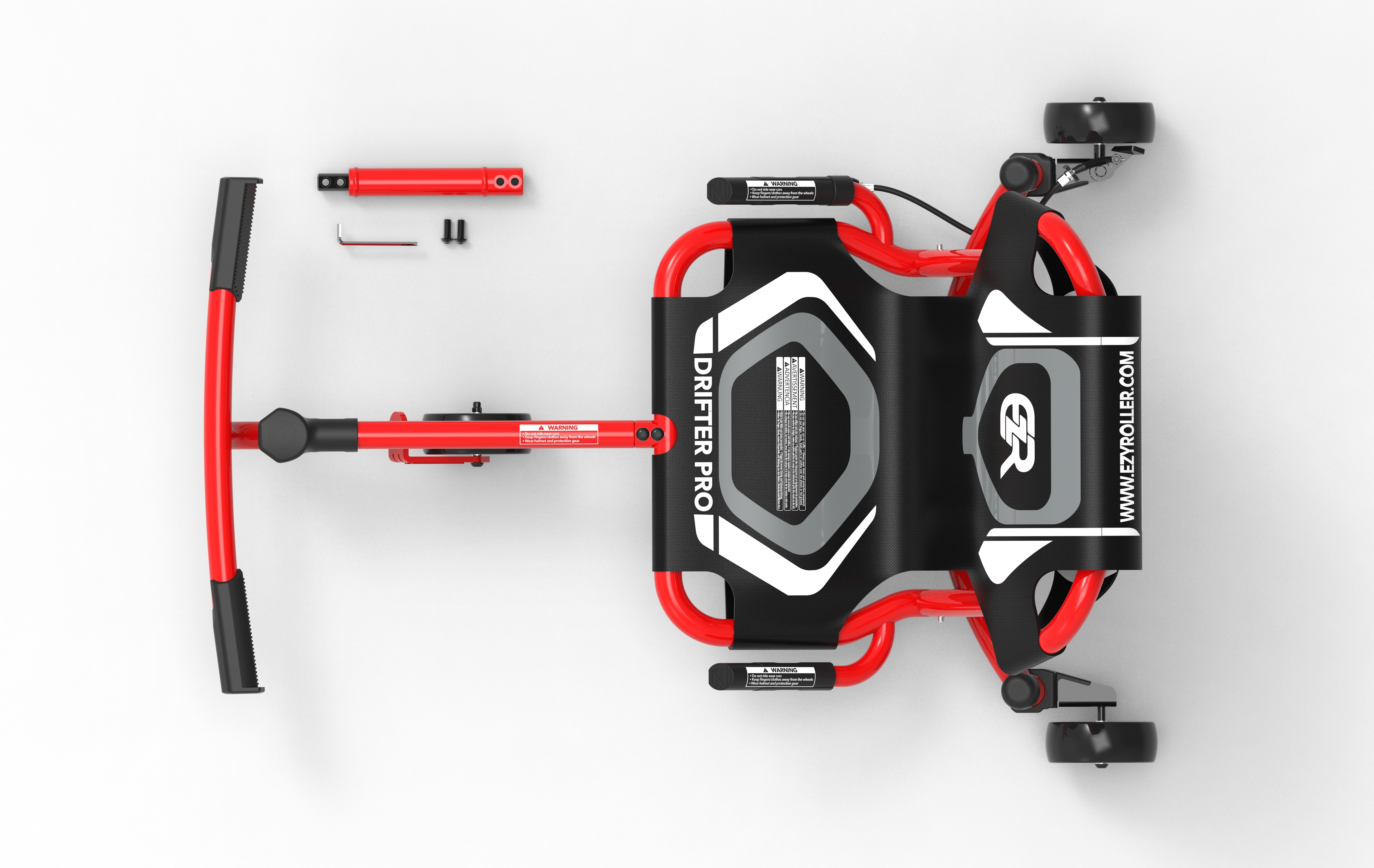 ezyroller-drifter-pro-x-dreirad-bravo-red image 6
