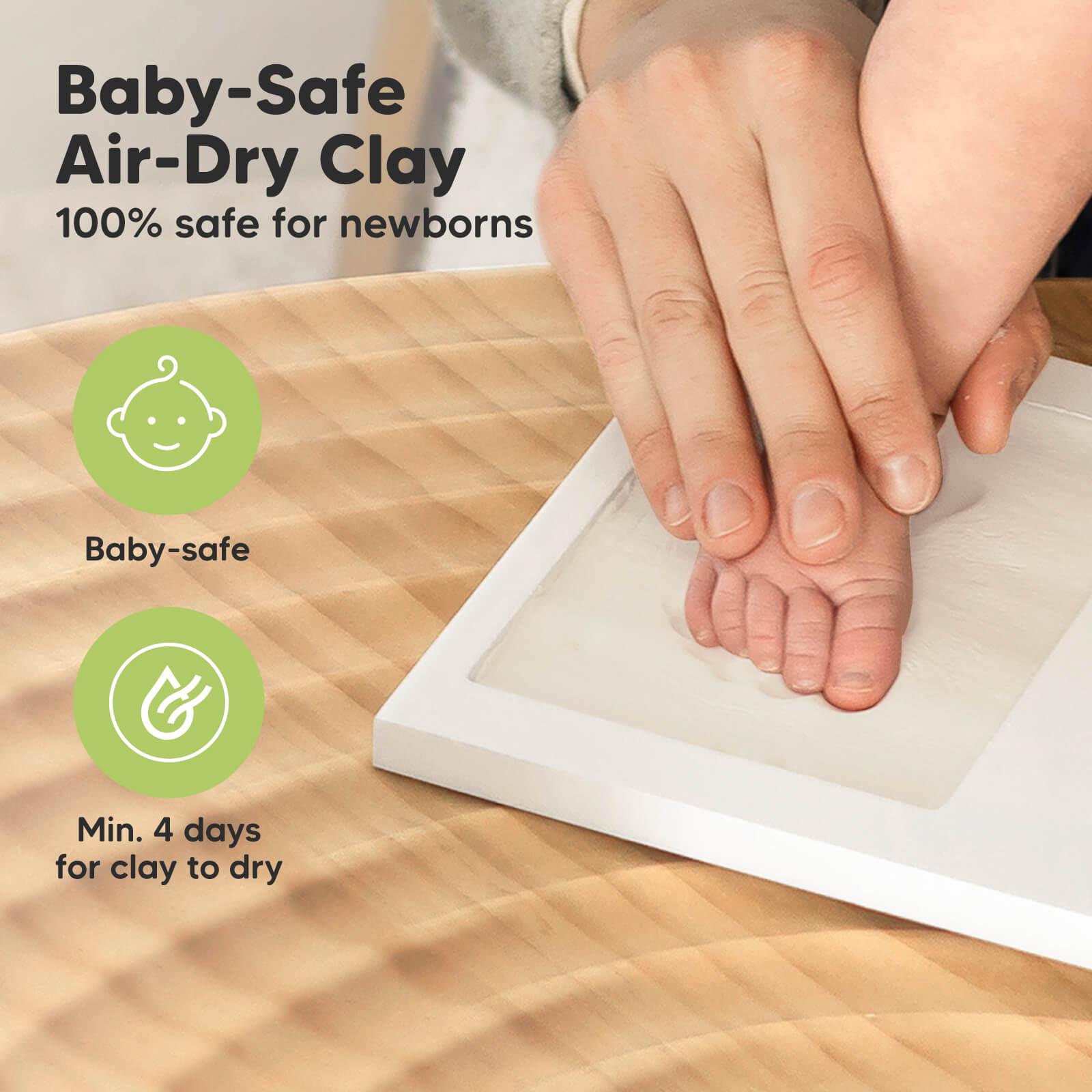 keababies-baby-hand-und-fu-abdruck-erinnerungsrahmen-duo-set image 6