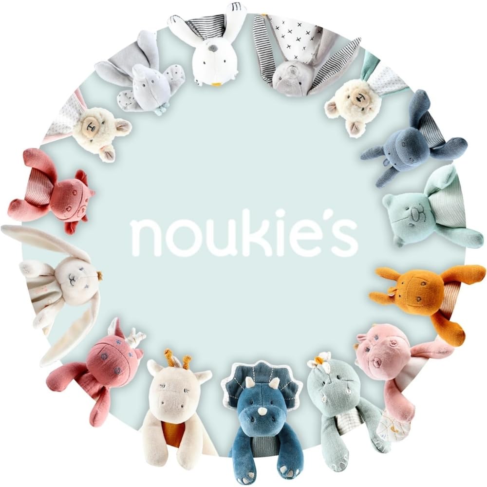 noukies-babou-kendi-bettbezug-100-x-140-cm-grau-mit-kissenbezug image 5