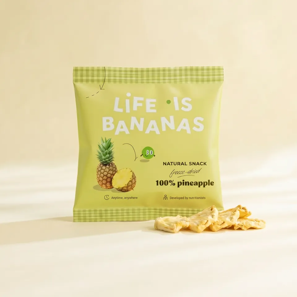 life-is-bananas-ananas-snack-10-g-gefriergetrocknete-frucht image 1