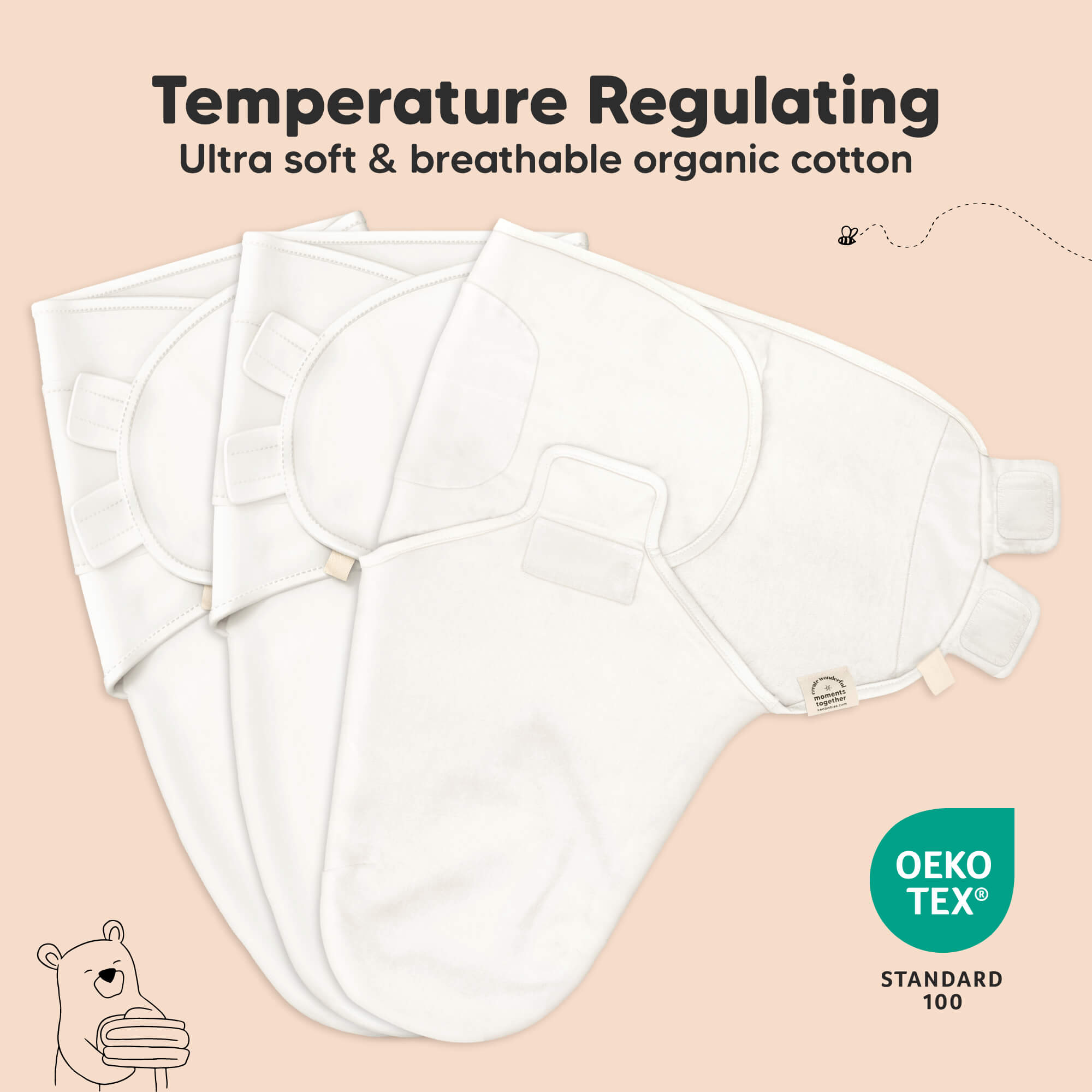 keababies-soothe-3-pack-puckt-cher-swaddle-wraps-bio-baumwolle image 6