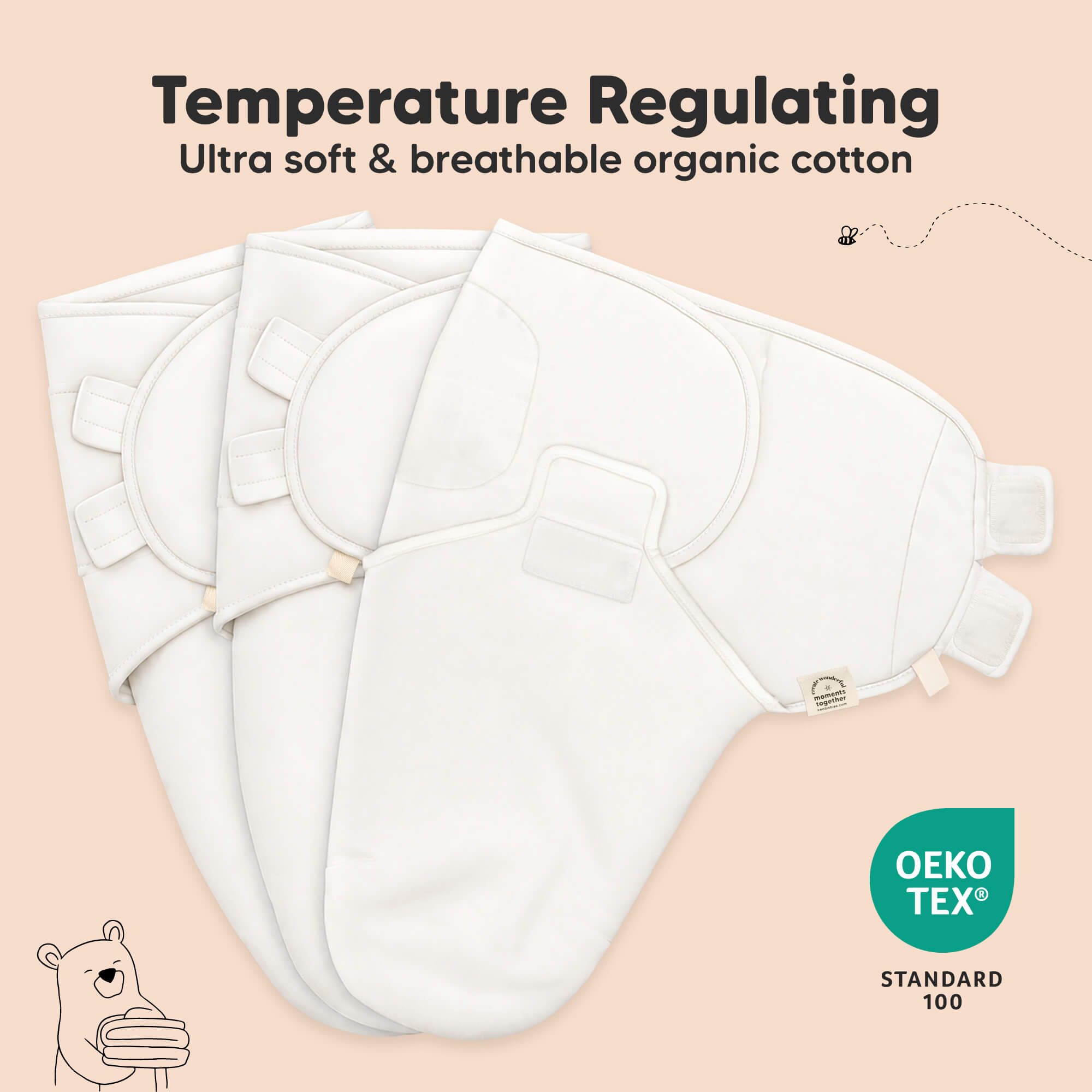 keababies-soothe-swaddle-wraps-3er-pack-1-tog-puckt-cher image 4