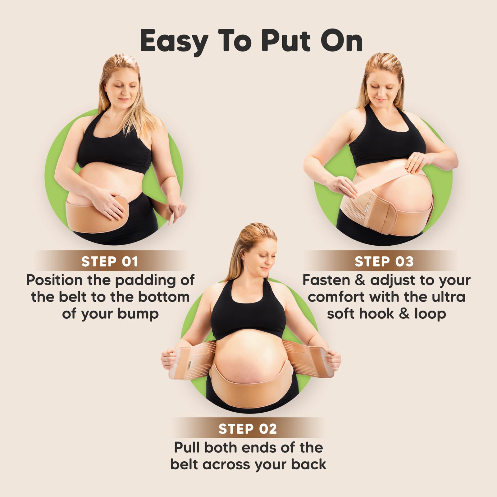 keababies-nurture-2-in-1-schwangerschafts-gurt-bauch-r-ckenst-tze image 4