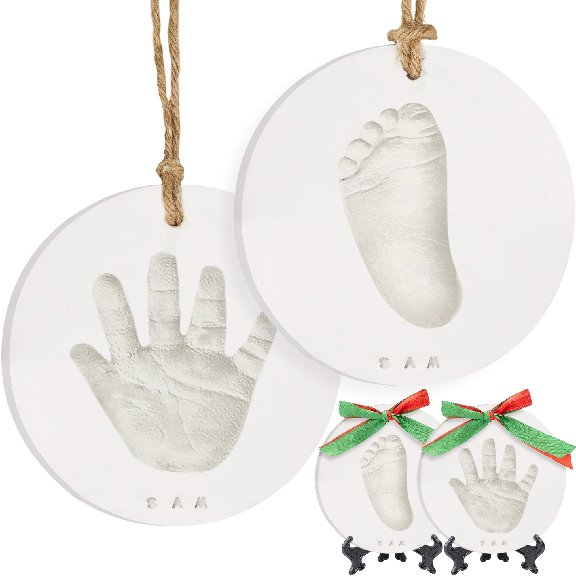 keababies-cherish-ornament-andenken-set-mit-hand-und-fu-abdruck image 1