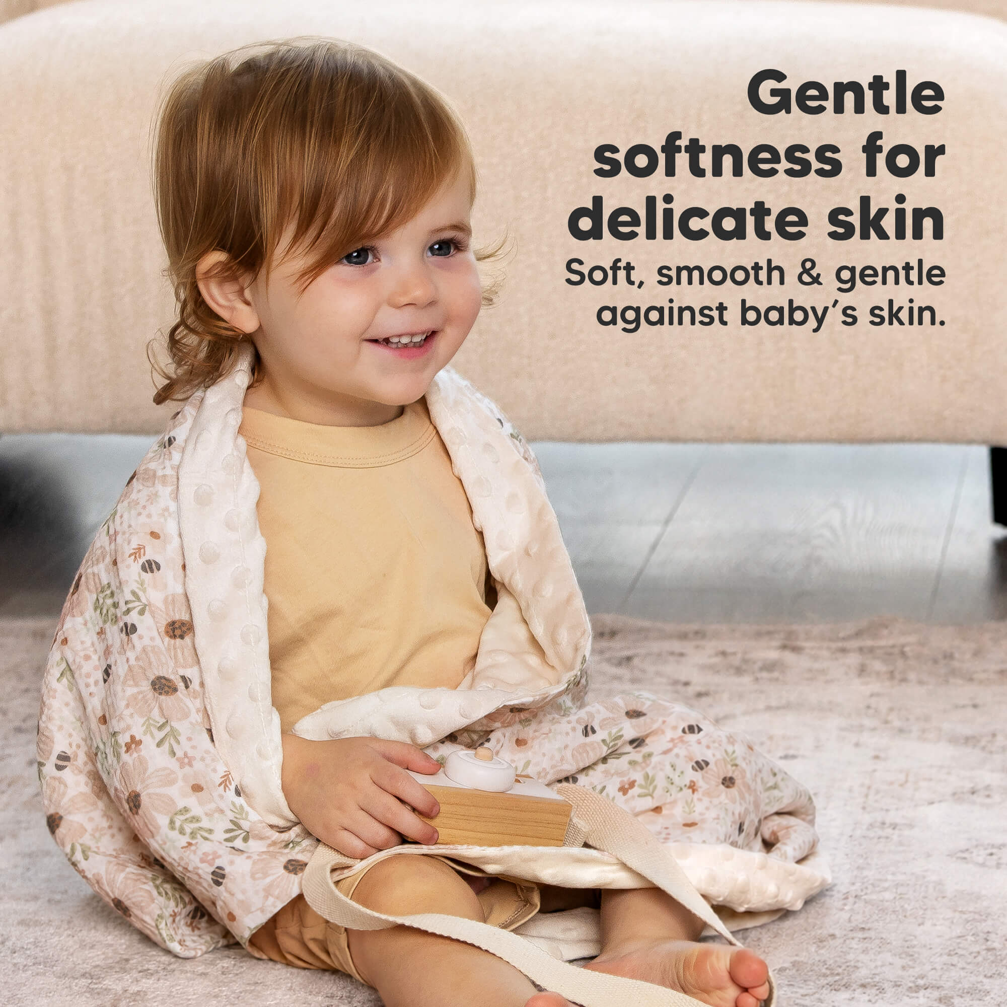 keababies-lyra-minky-babydecke-musselin-kuscheldecke image 3