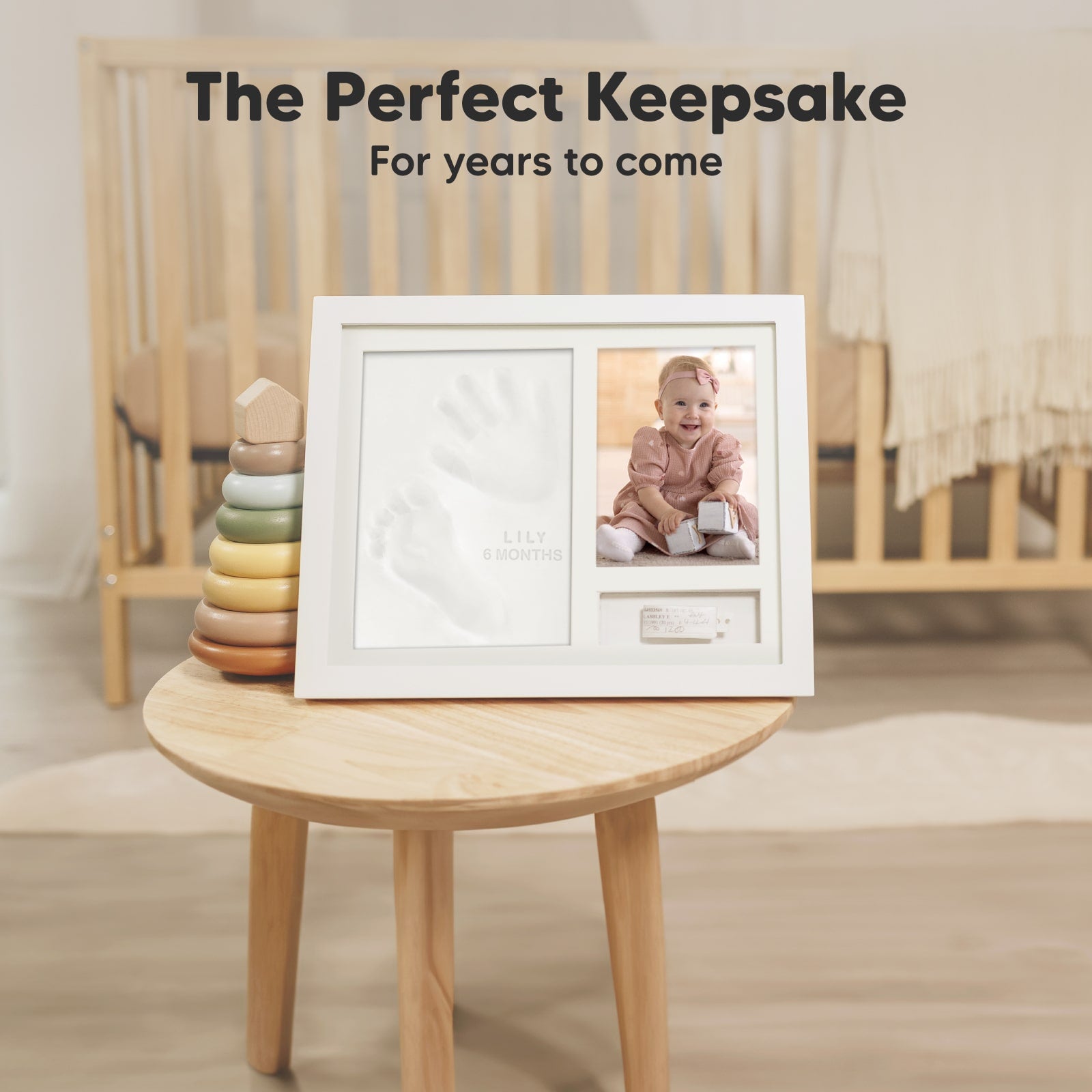 keababies-noel-baby-hand-fu-abdruck-erinnerungsrahmen-aus-holz image 3