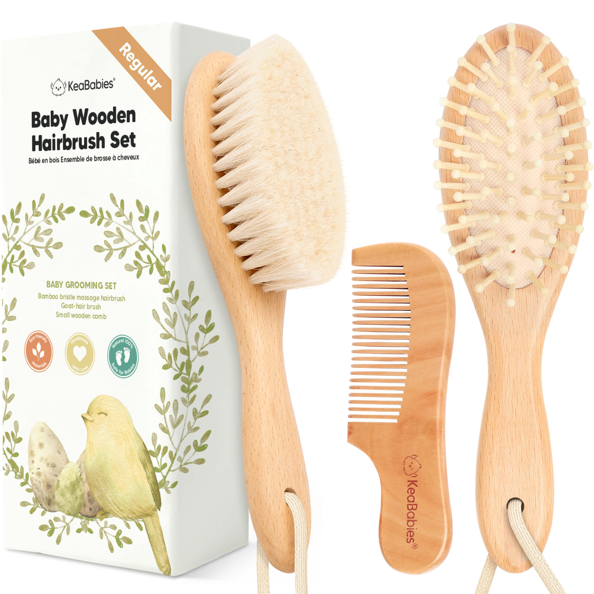keababies-baby-haarb-rsten-set-ziegenhaar-mit-kamm image 1