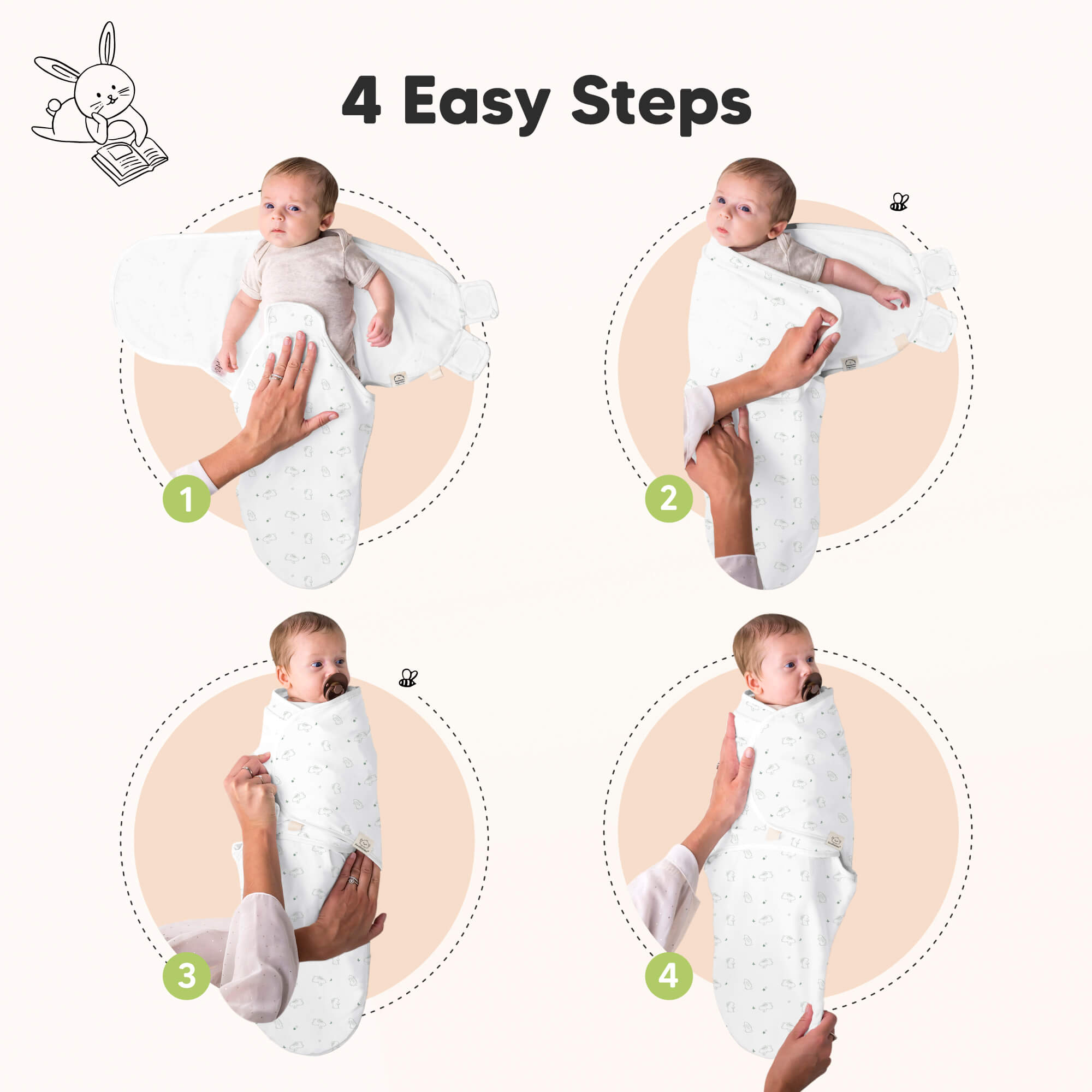 keababies-soothe-swaddle-wraps-3er-pack-1-tog-puckt-cher image 3