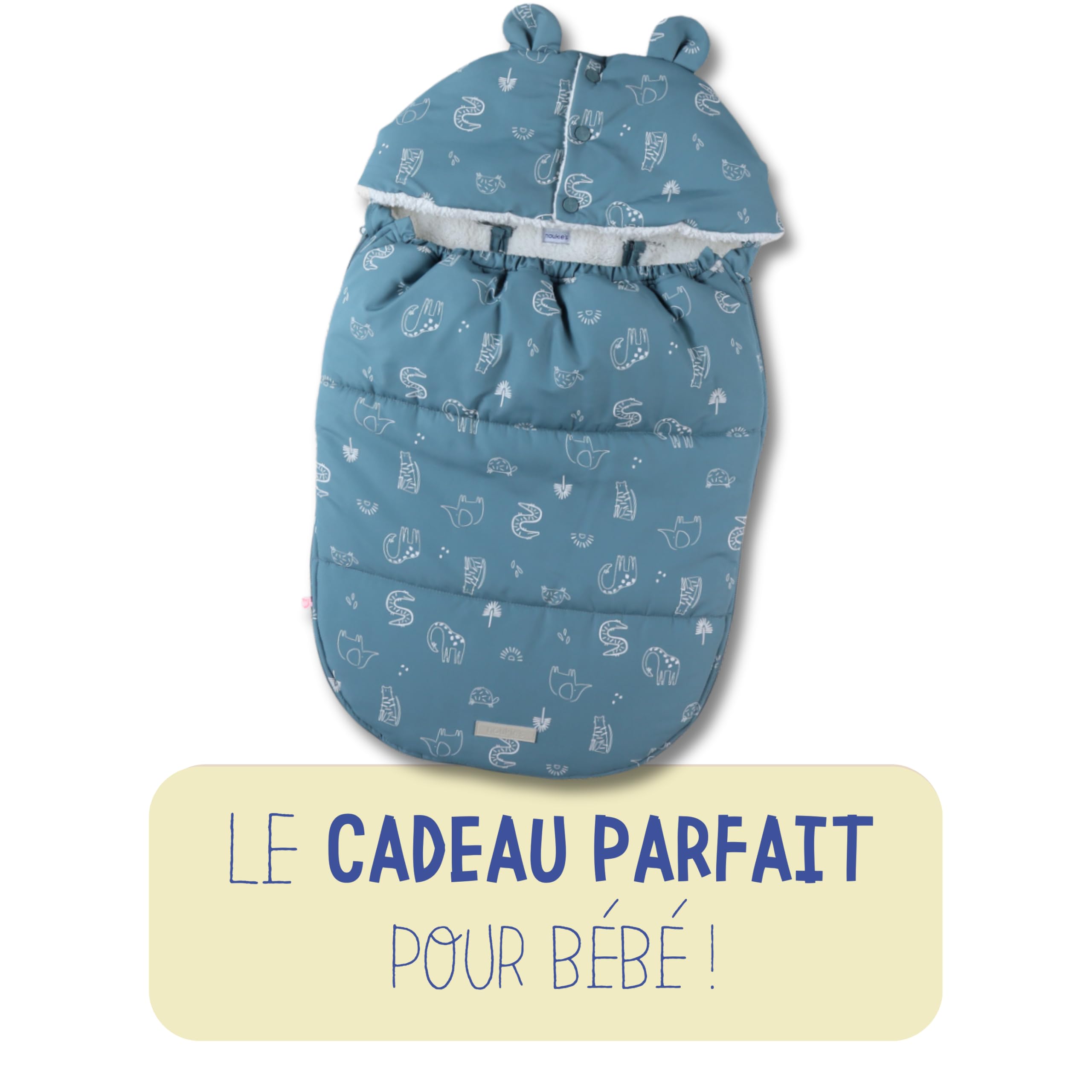 noukies-einschlagdecke-wasserabweisend-mix-match-blau-tiermotiv image 4