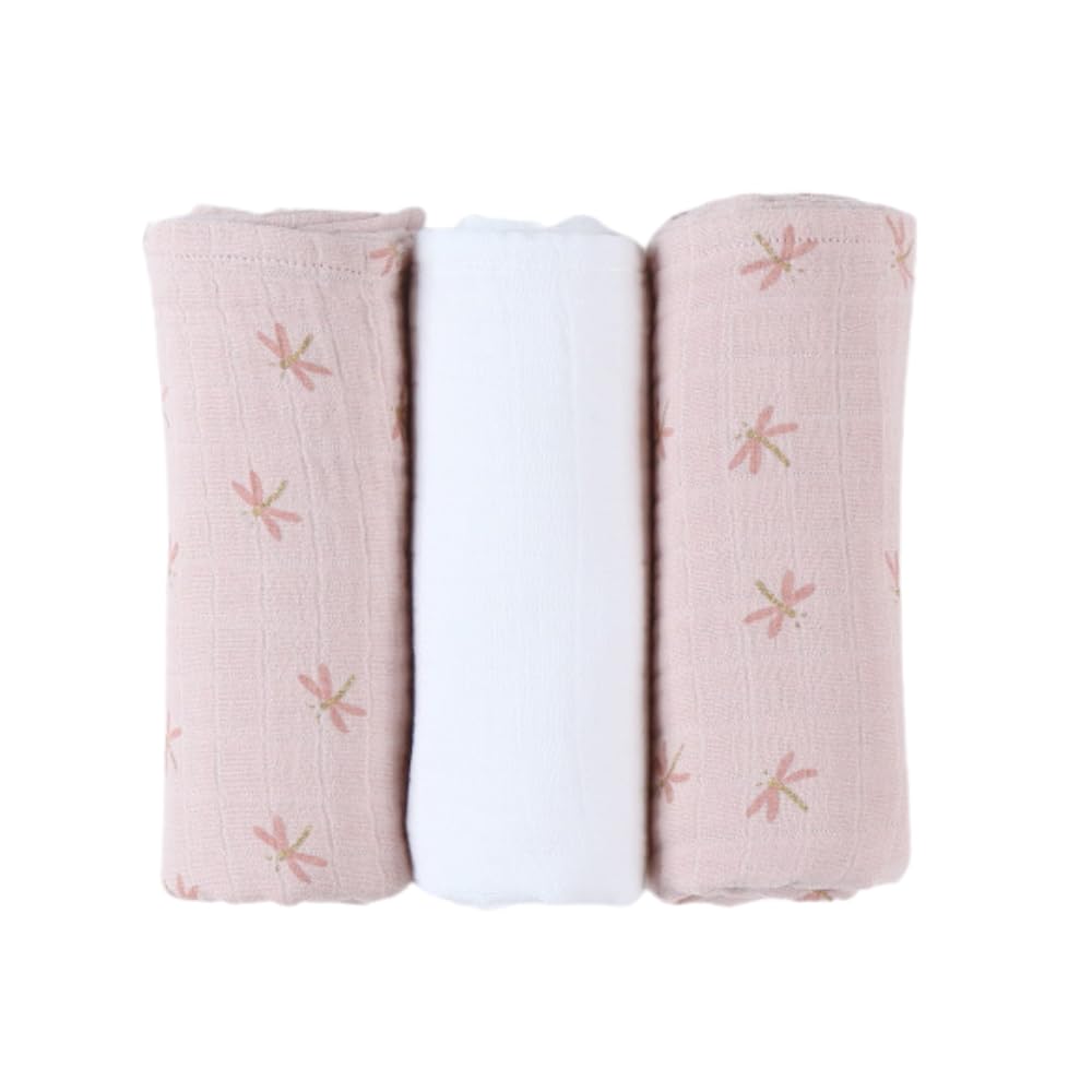 noukies-mix-match-wickelt-cher-3er-pack-bio-musselin-ecru-ocker-giraffe image 4