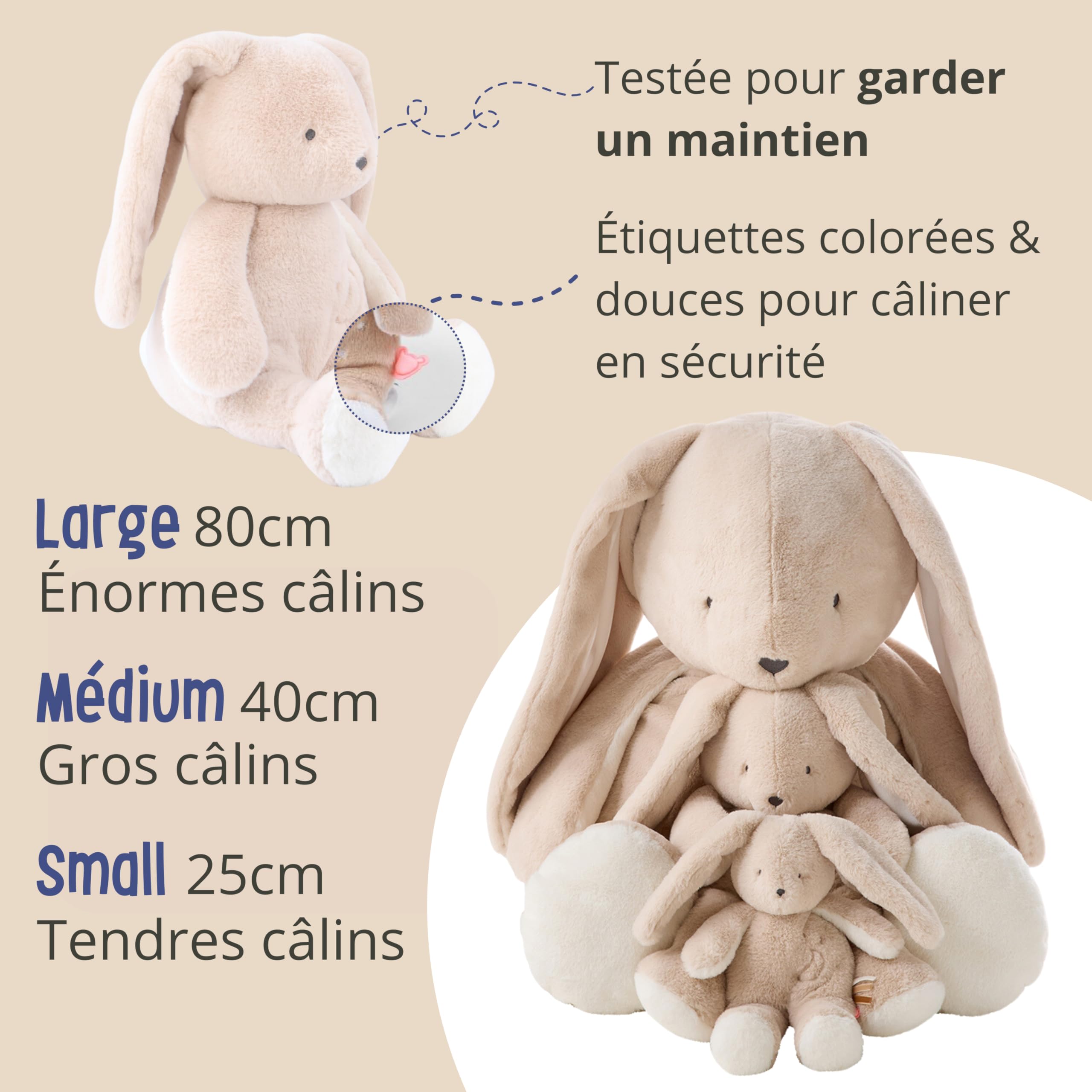noukies-pl-schtier-baby-mokka-25-cm-veloudoux-kuscheltier image 3