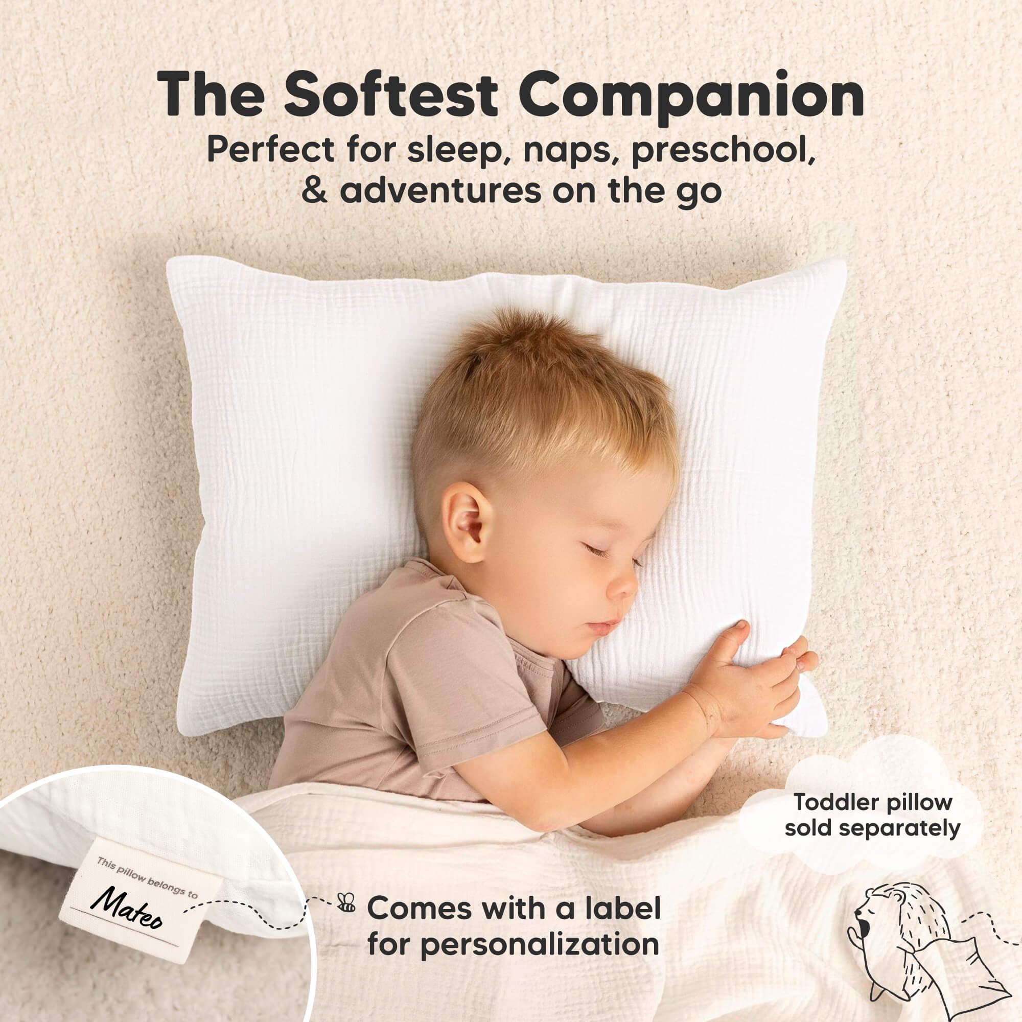 keababies-my-little-lyra-musselin-toddler-kissenbezug-13x18-zoll-2er-set image 3